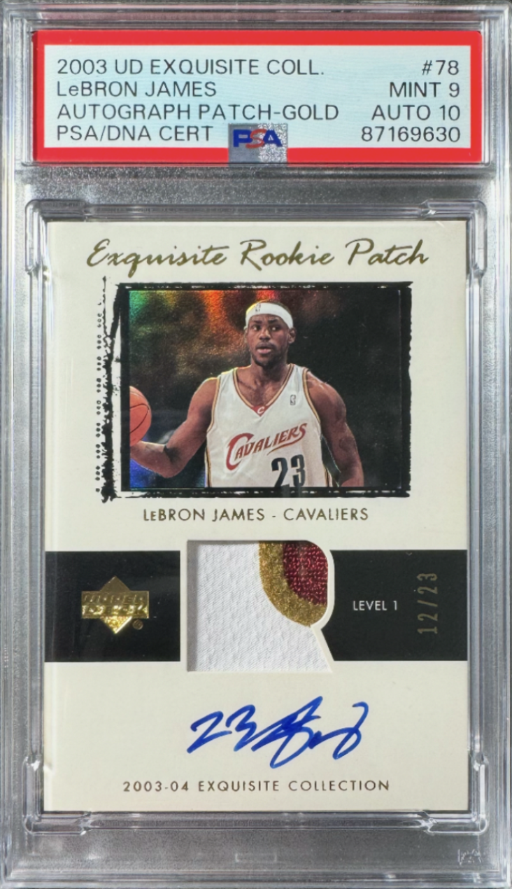 Rookie Lebron James Million Dollar Card LeBron James Rookie Card Fetches  MILLION At Auction, Most Expensive Ever!