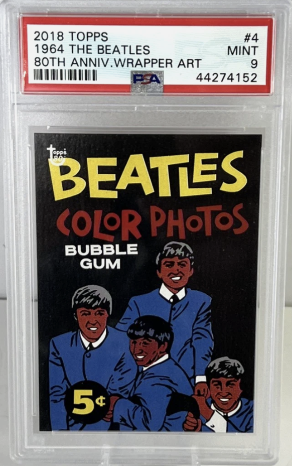 rare beatles trading cards 1964 Topps and the Beatles Trading