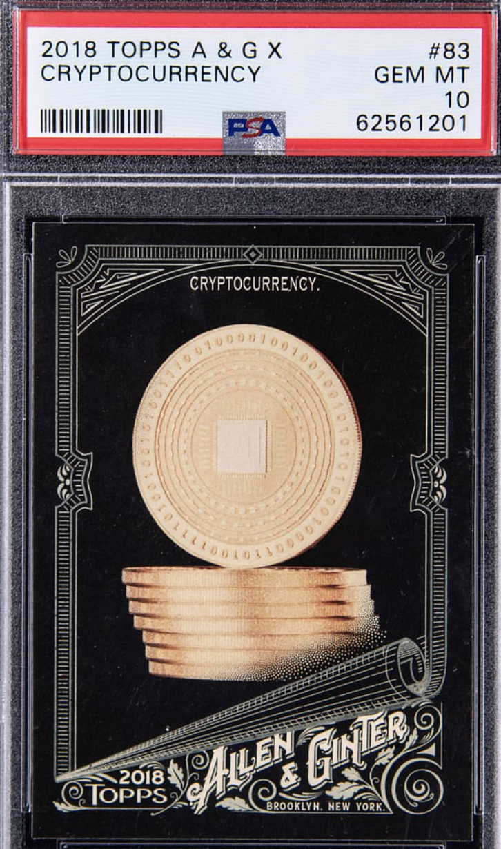 Some expensive non-sports sales of Topps Allen & Ginter