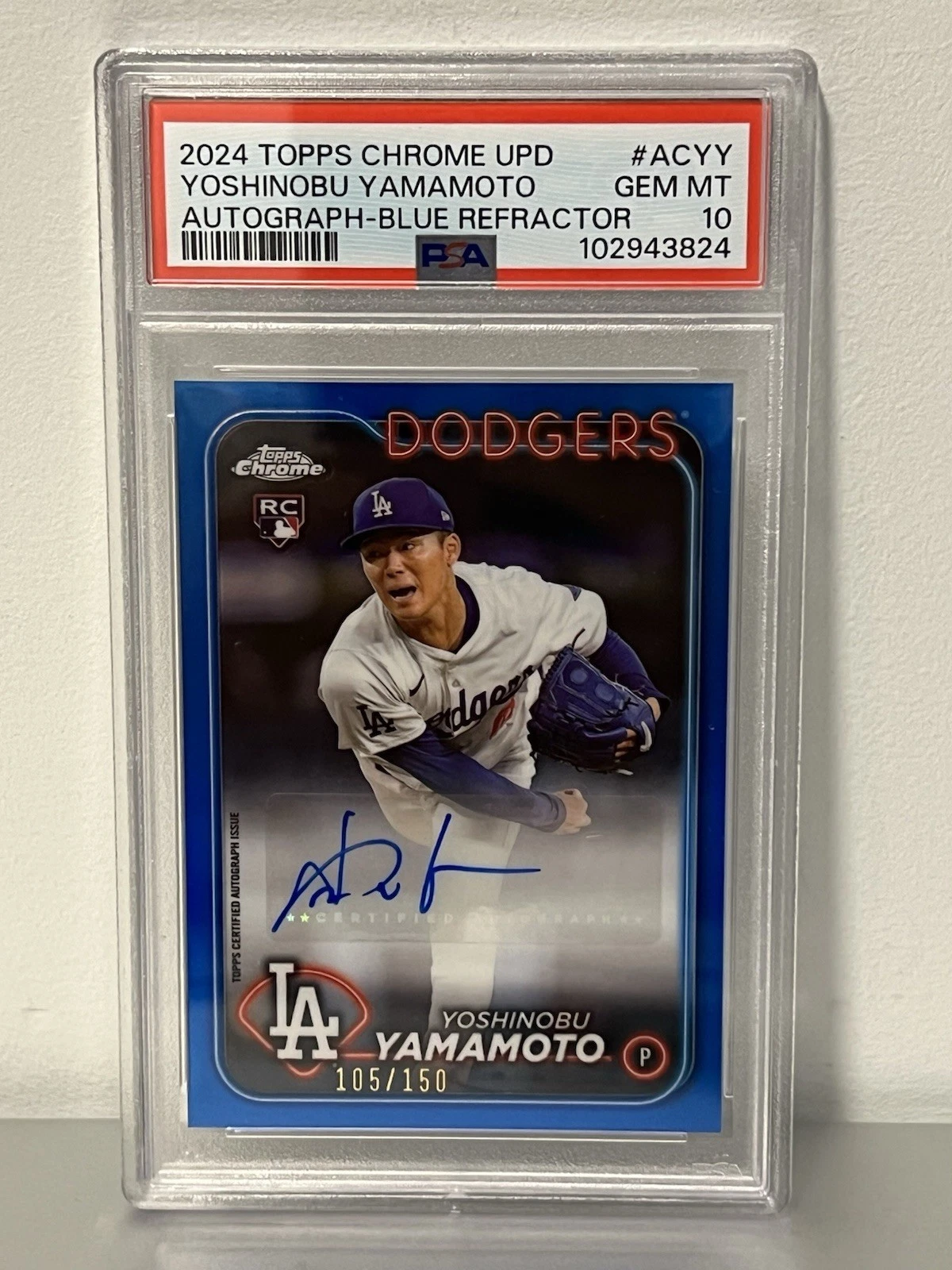 PSA graded cards for World Series star pitchers