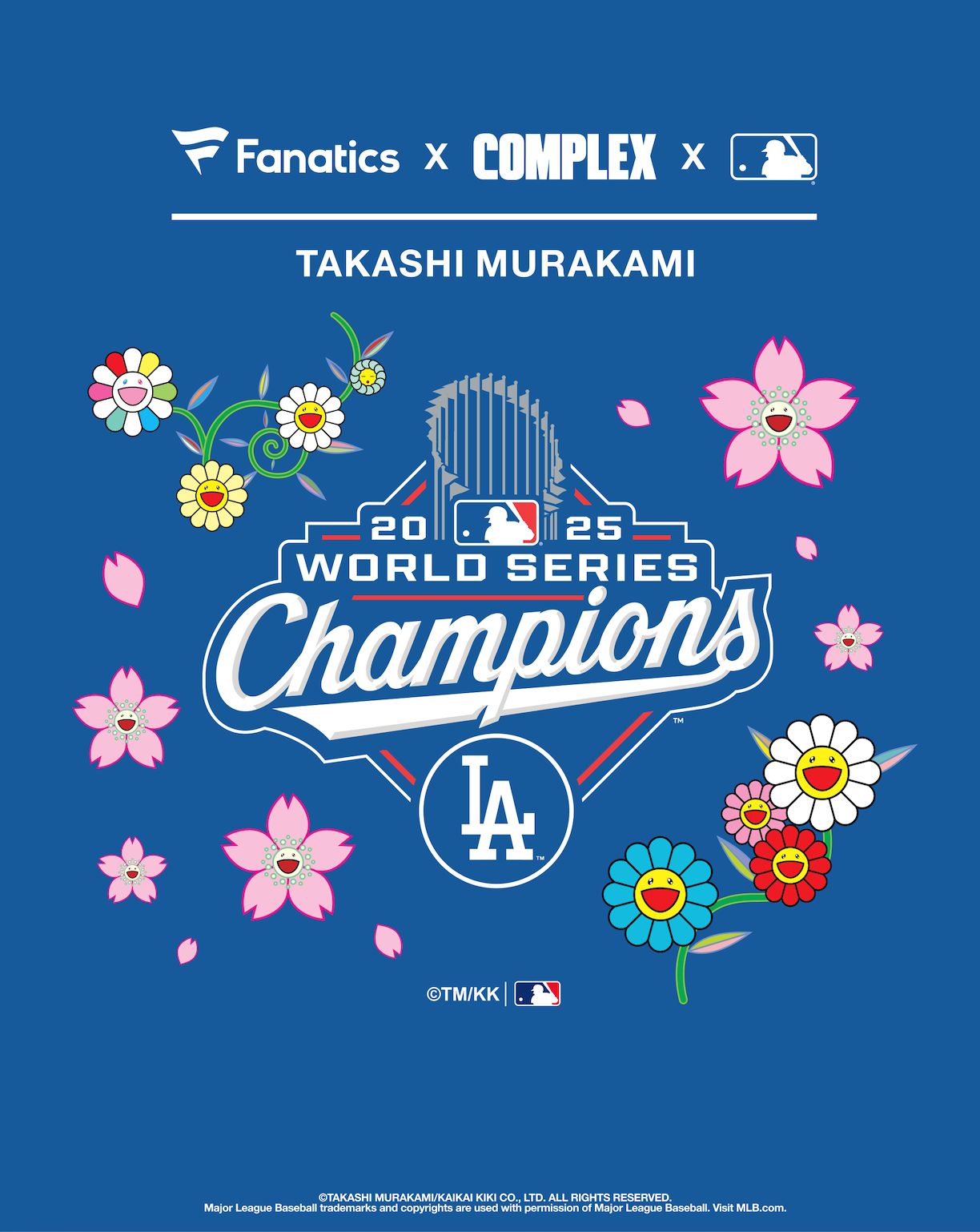 Dodgers & Takashi Murakami Unveil World Series Collection