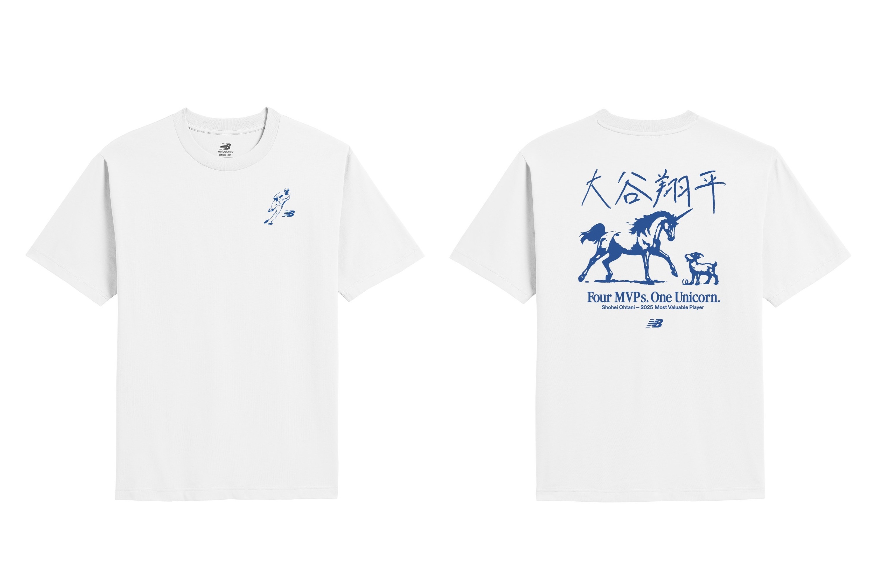New Balance Drops Shohei Ohtani Unicorn Shirt for 2025 MVP Award