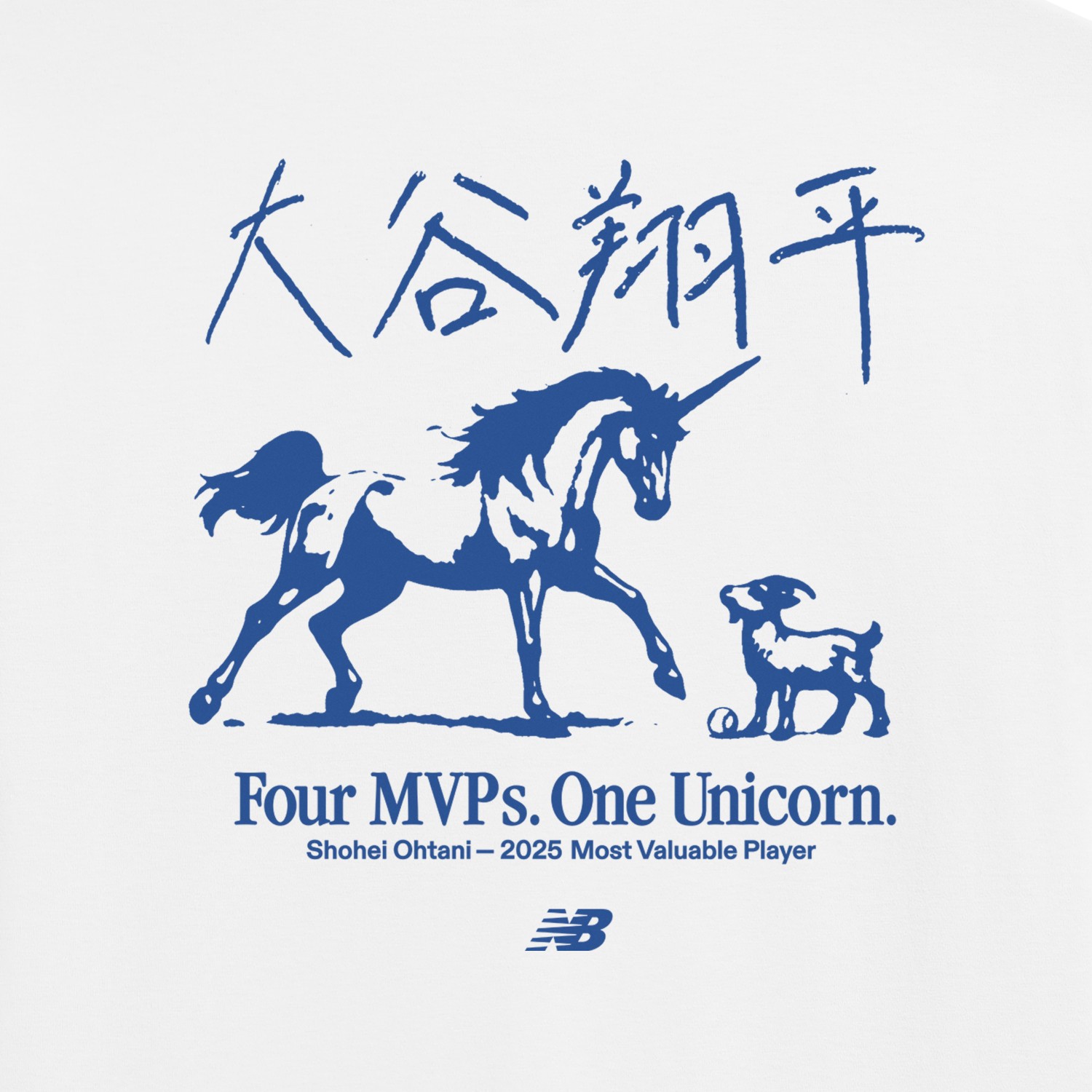 New Balance Drops Shohei Ohtani Unicorn Shirt for 2025 MVP Award