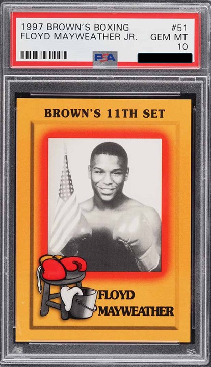 Boxing Legends and their highest selling cards Boxing Legends and their highest selling cards