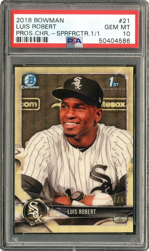 3 Must have cards of new Mets OF Luis Robert