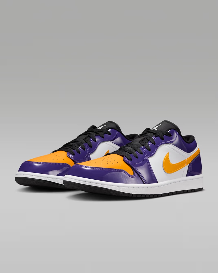 靴 Nike Air Jordan 1Low Lakers The Air Jordan 1 Low 