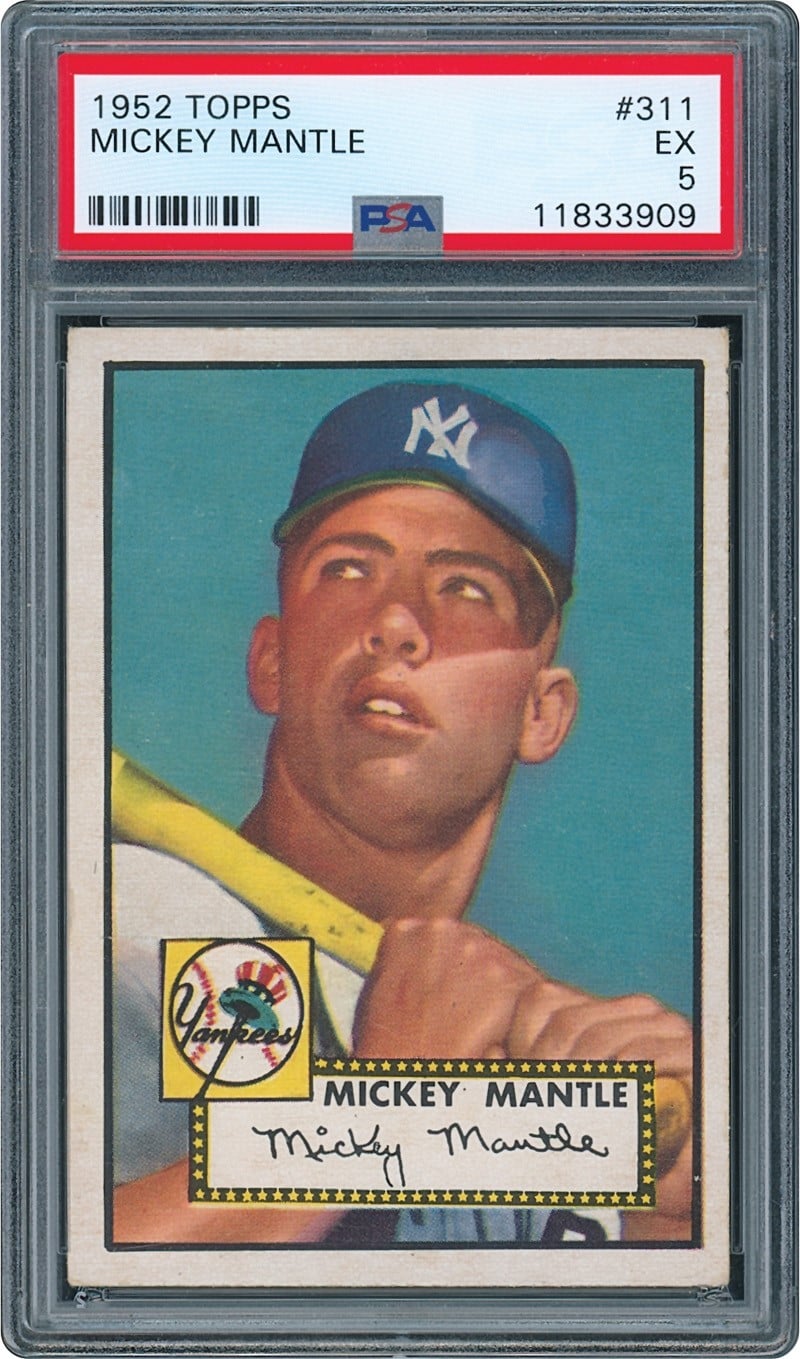 Kobe, Jordan, and Mantle Dominate Blistering Week of High End Card