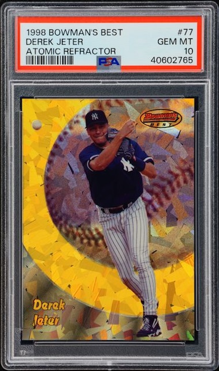 Top 8 Derek Jeter Refractors from the 1990s