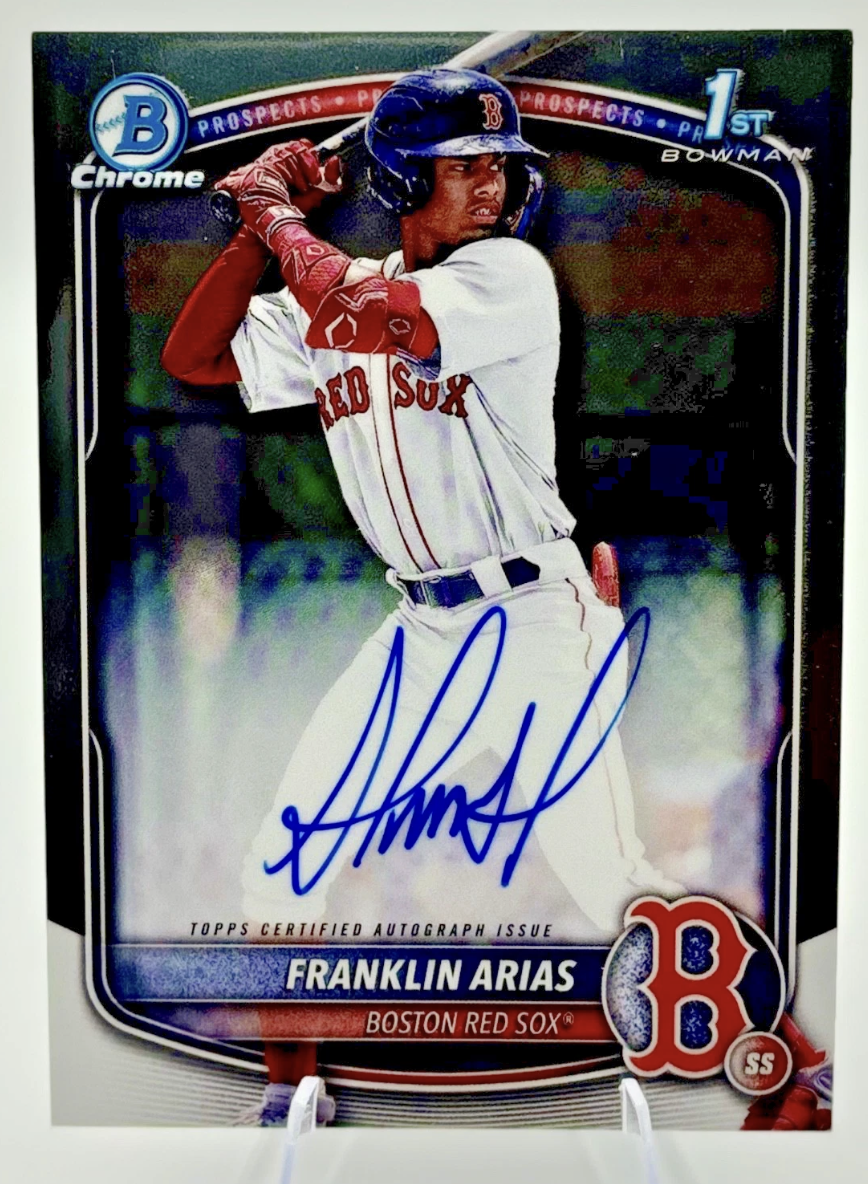 Franklin Arias Strong Start has gotten Collectors and Fans