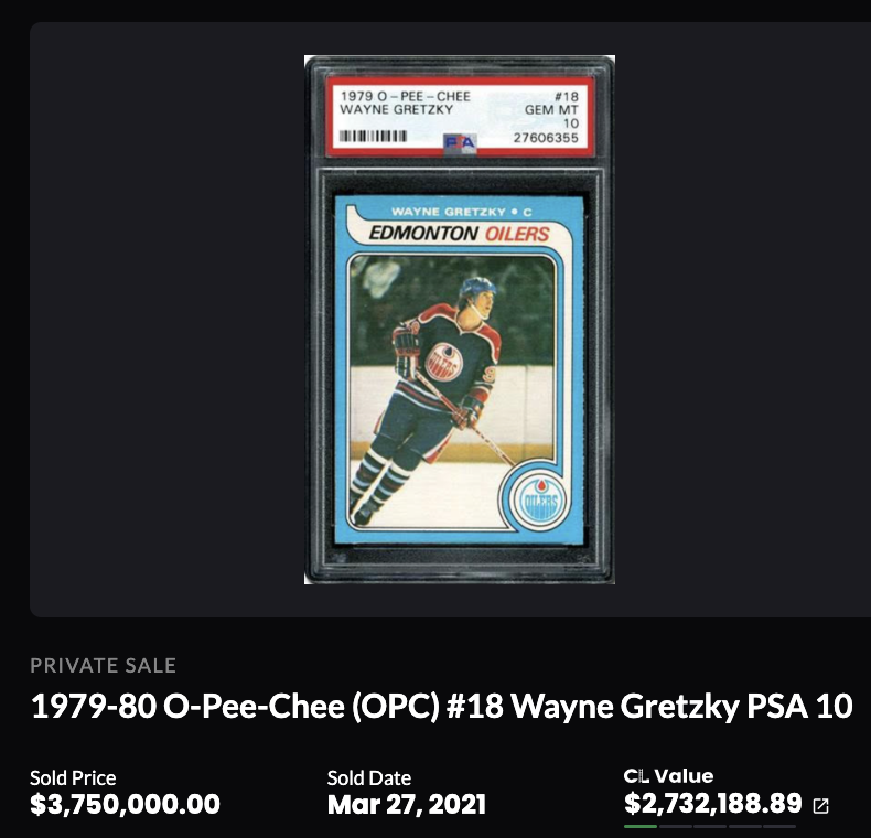 Wayne Gretzky Rookie card　① Wayne Gretzky rookie card sells for record $1.29 million - The