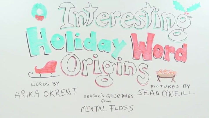 The origins of all your favorite Christmas-related words - Flipboard