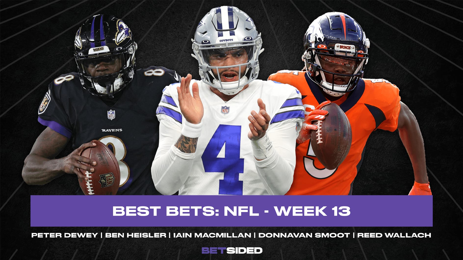 Best Bets for NFL Week 13