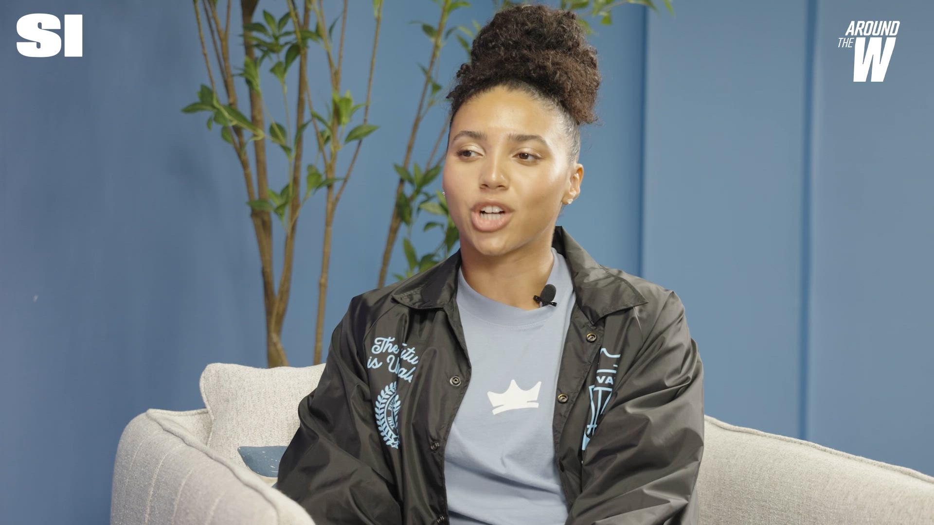 Azzi Fudd on Camp with Steph Curry, UConn's Plans Without Paige & Her Fashion Fits | Around the W