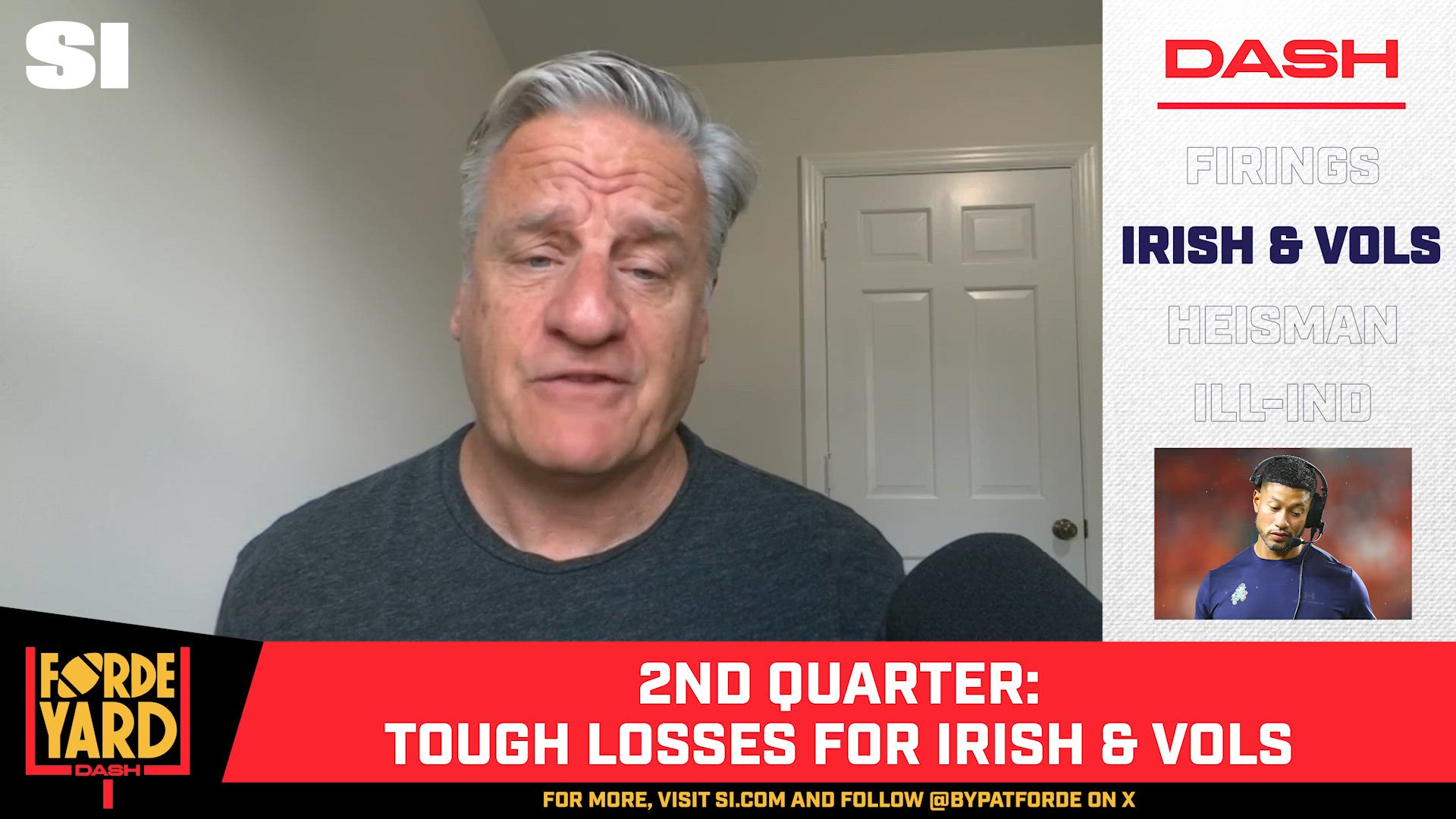 Are Notre Dame's College Football Playoff Hopes GONE? 😳 | Forde-Yard Dash