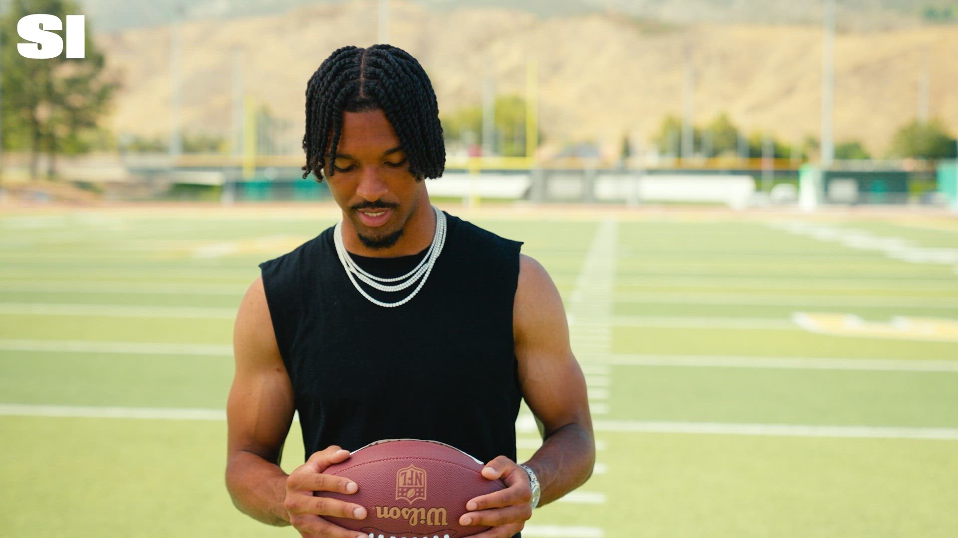 Jayden Daniels Shows Off His Throwing Power & Talks VR Training | Sports Illustrated