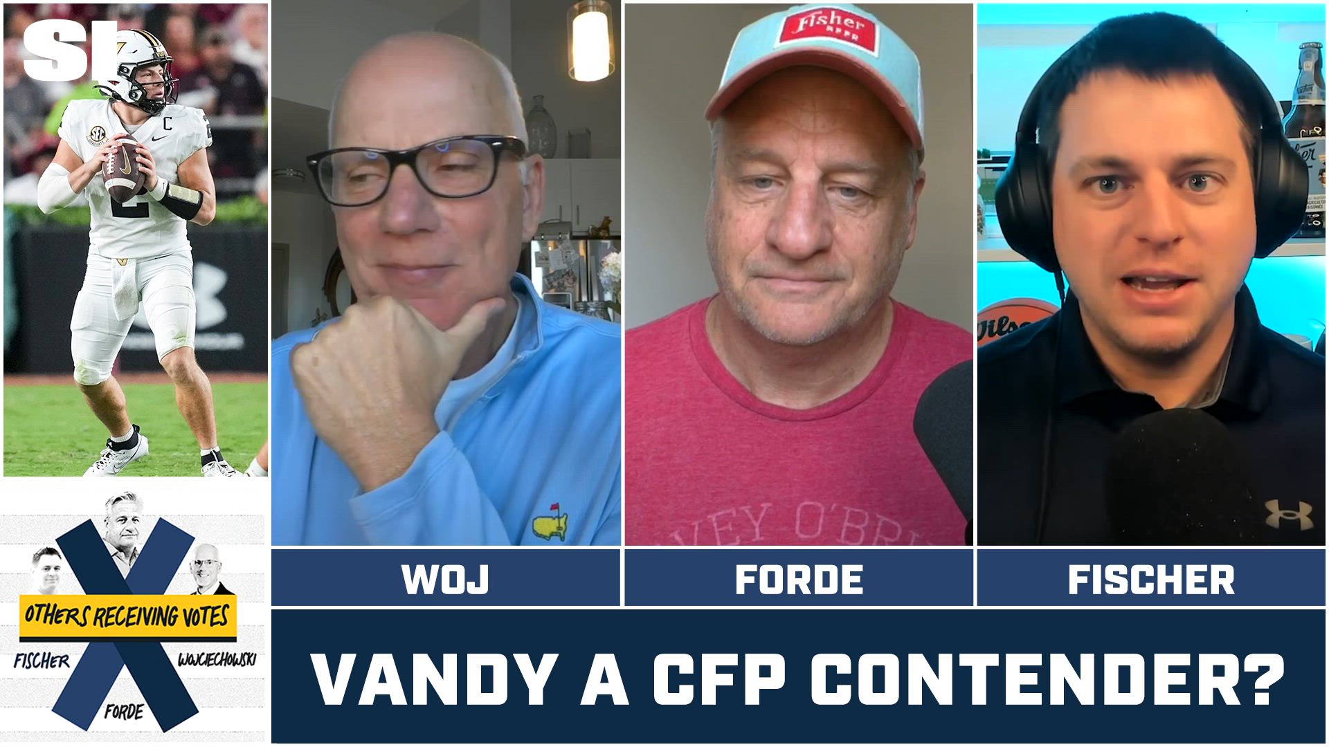 Is Vanderbilt A SERIOUS College Football Playoff Contender? | Others Receiving Votes