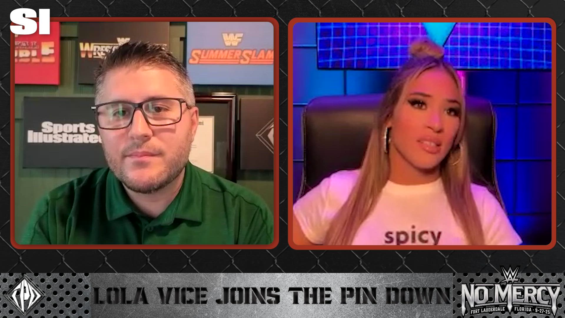 Lola Vice on NXT No Mercy, Training Under Shawn Michaels, Stephanie Vaquer's Rise | The Pin Down