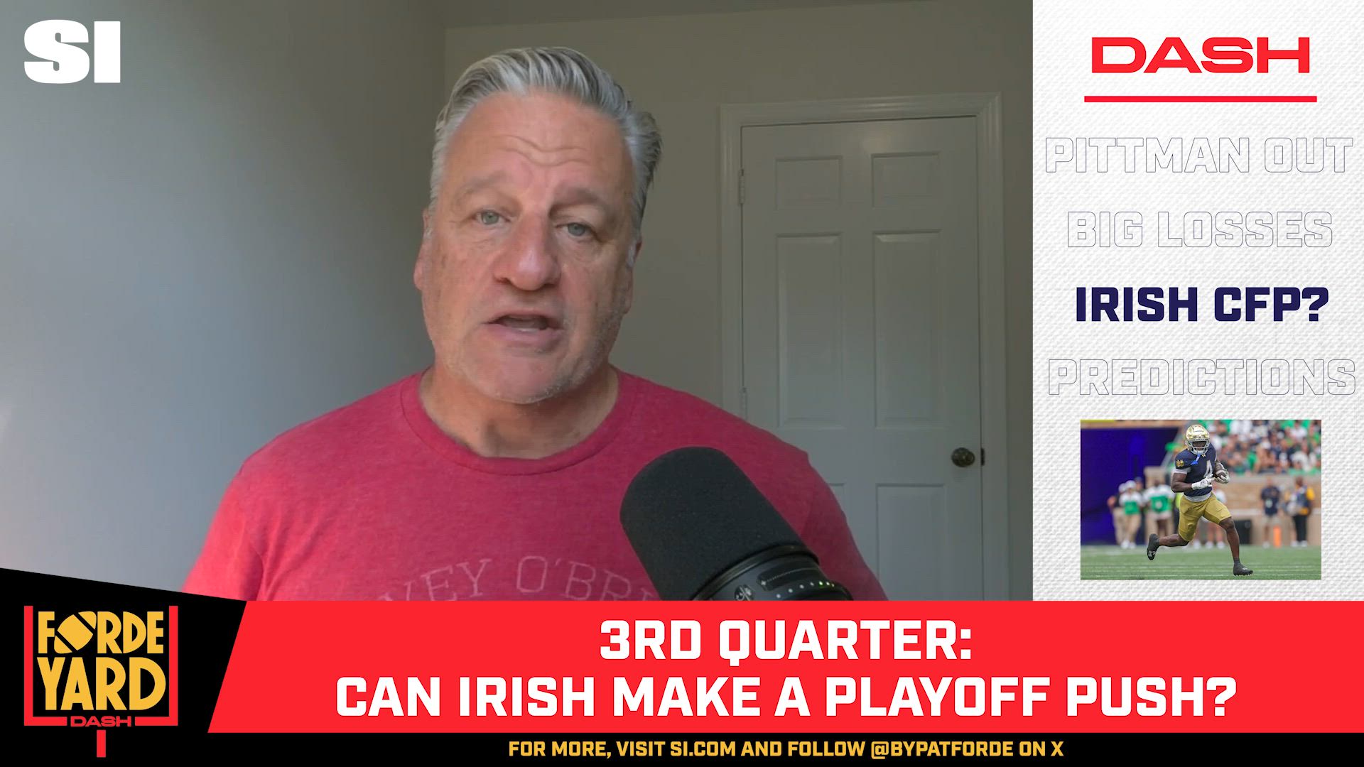 Notre Dame STILL ALIVE In Playoff Conversation?!?