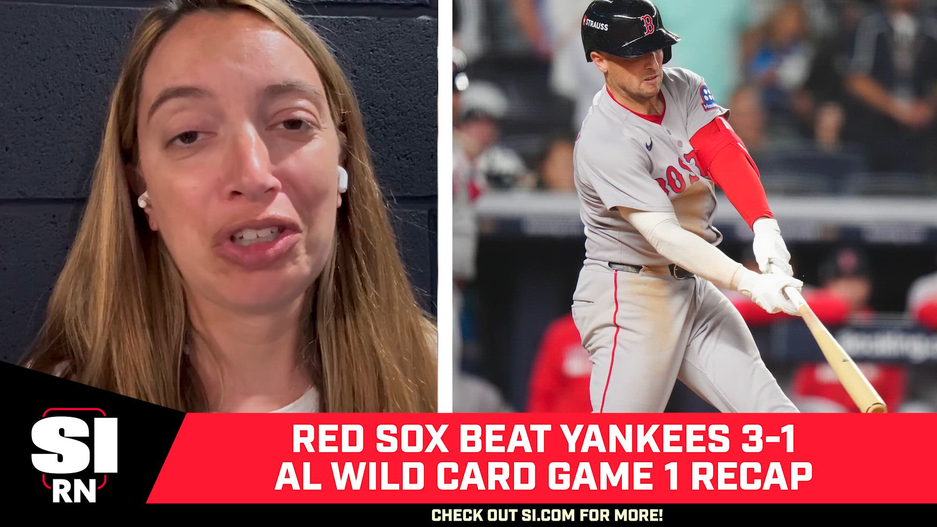 AL Wild Card Game 1 Recap: Red Sox Beat Yankees 3-1