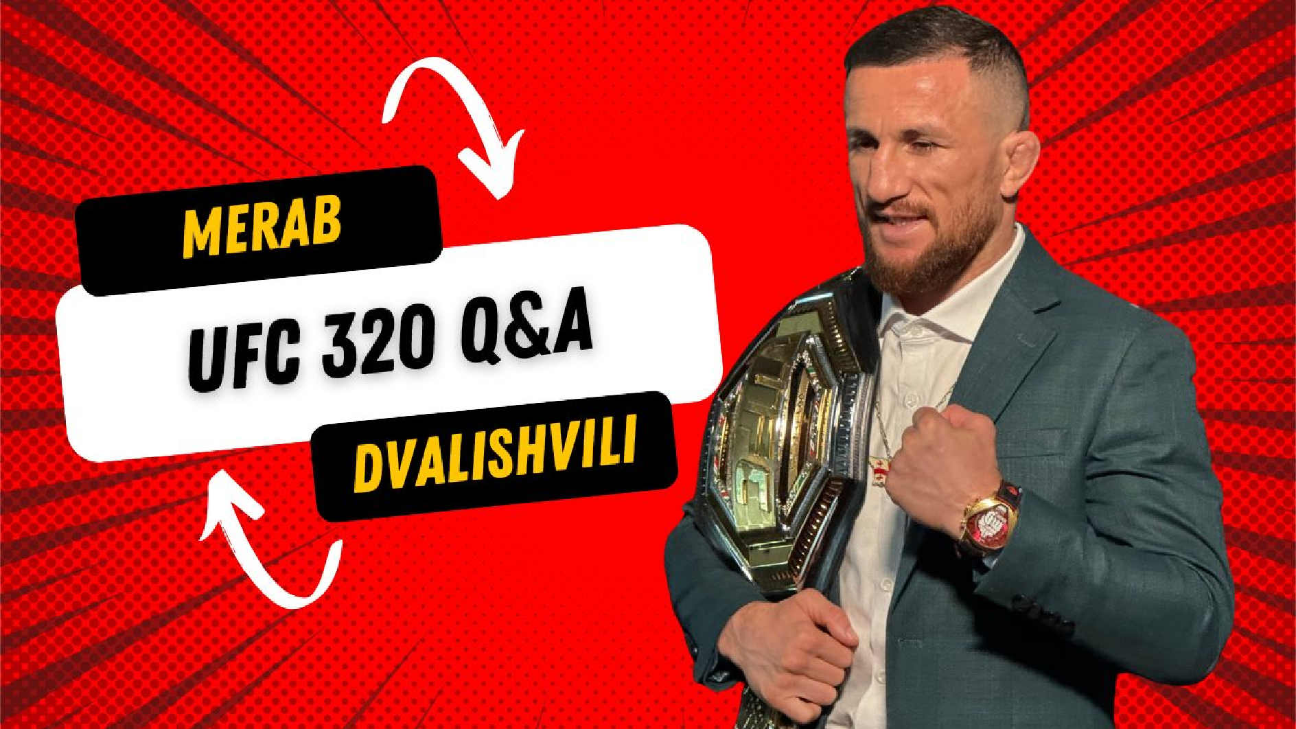 Merab Dvalishvili Sends a Message to Cory Sandhagen Before UFC 320 🔥
