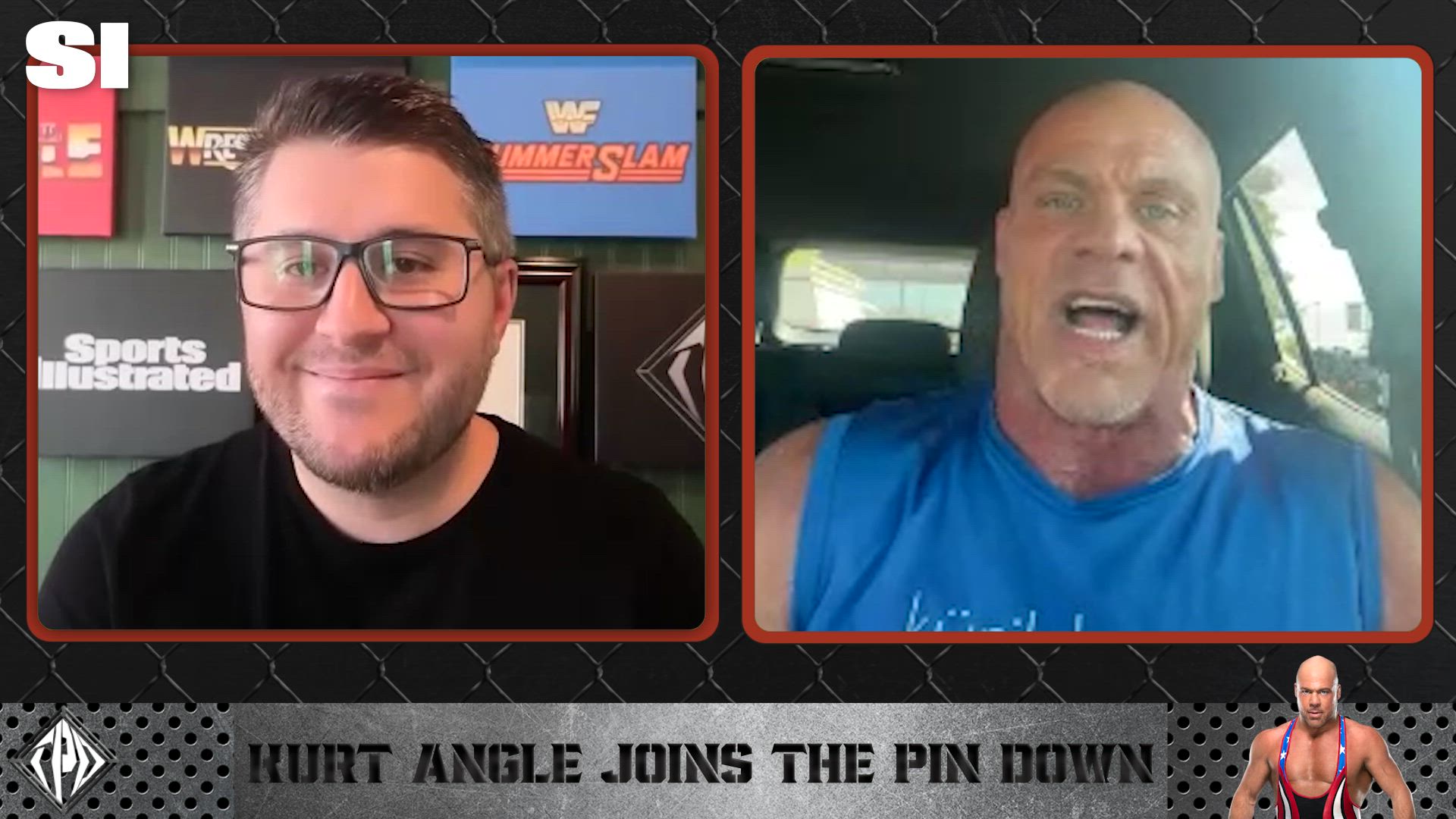 Kurt Angle on The Rock & Mark Kerr, His Dream Opponent & His Story on the Big Screen | The Pin Down