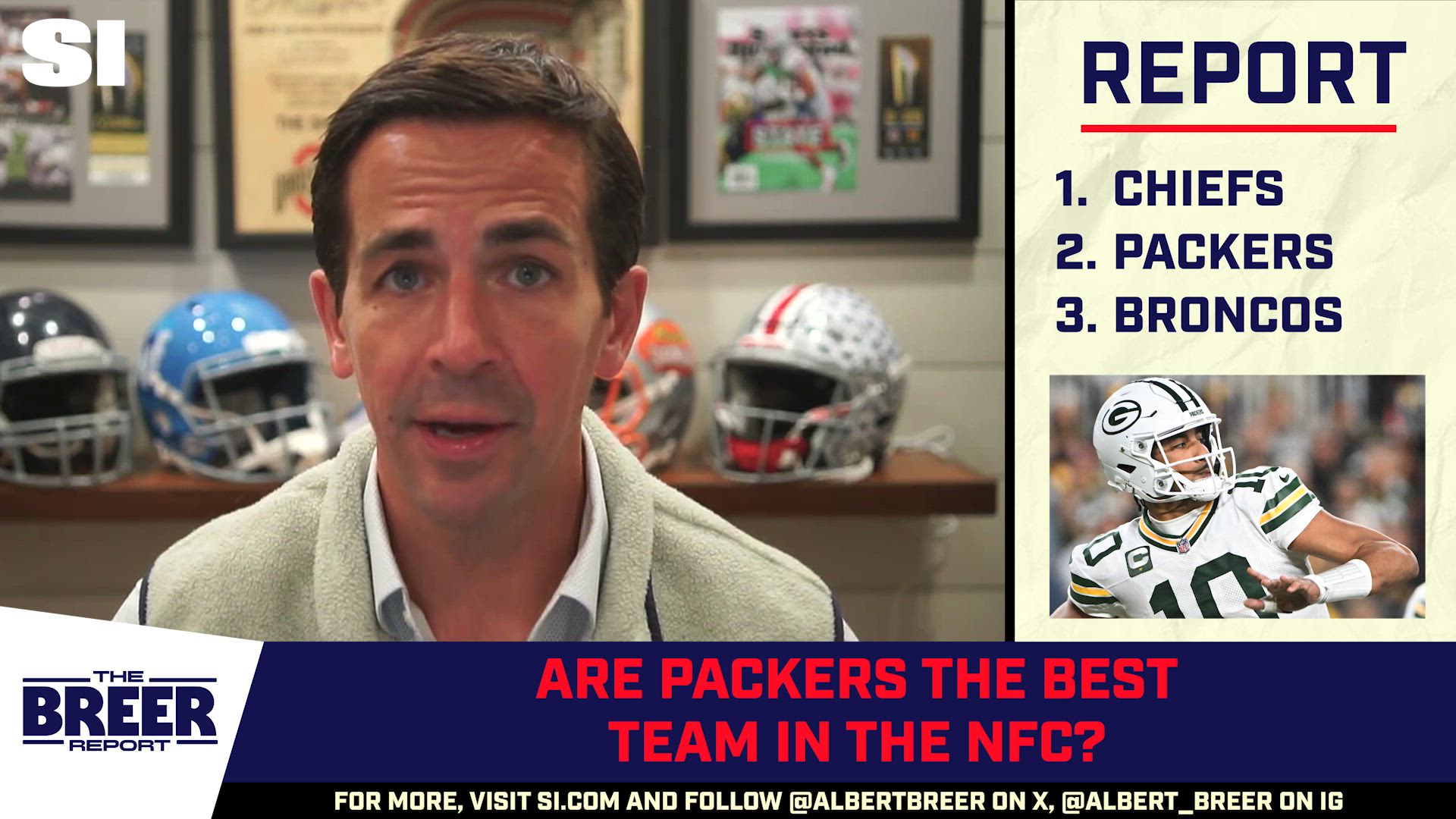 Albert Breer on Chiefs&rsquo; Statement Win, Are Packers Best in NFC?, Top AFC Surprise Contenders