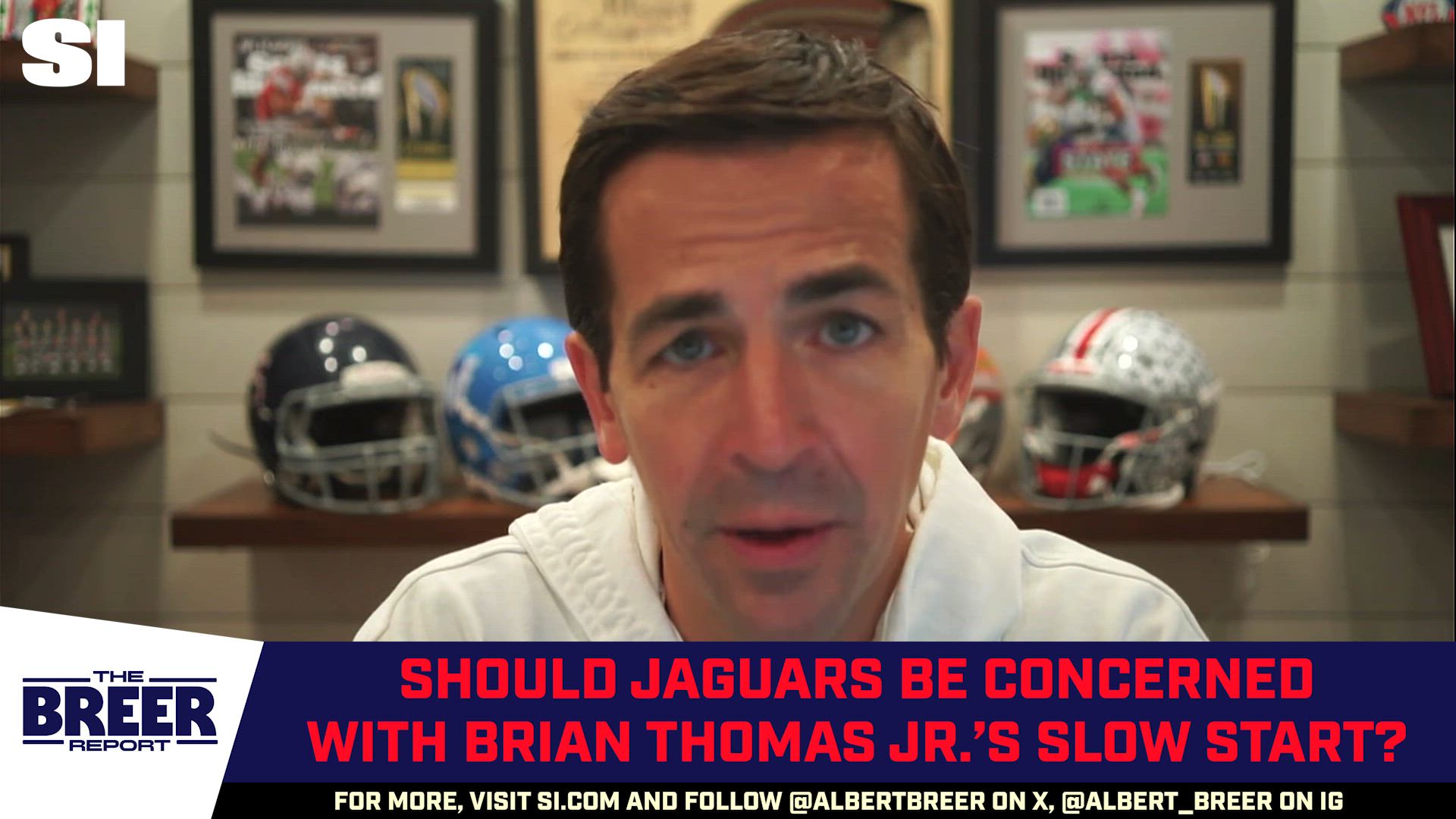 Albert Breer Tells Jaguars Fans NOT TO PANIC about Brian Thomas Jr.'s Slow Start