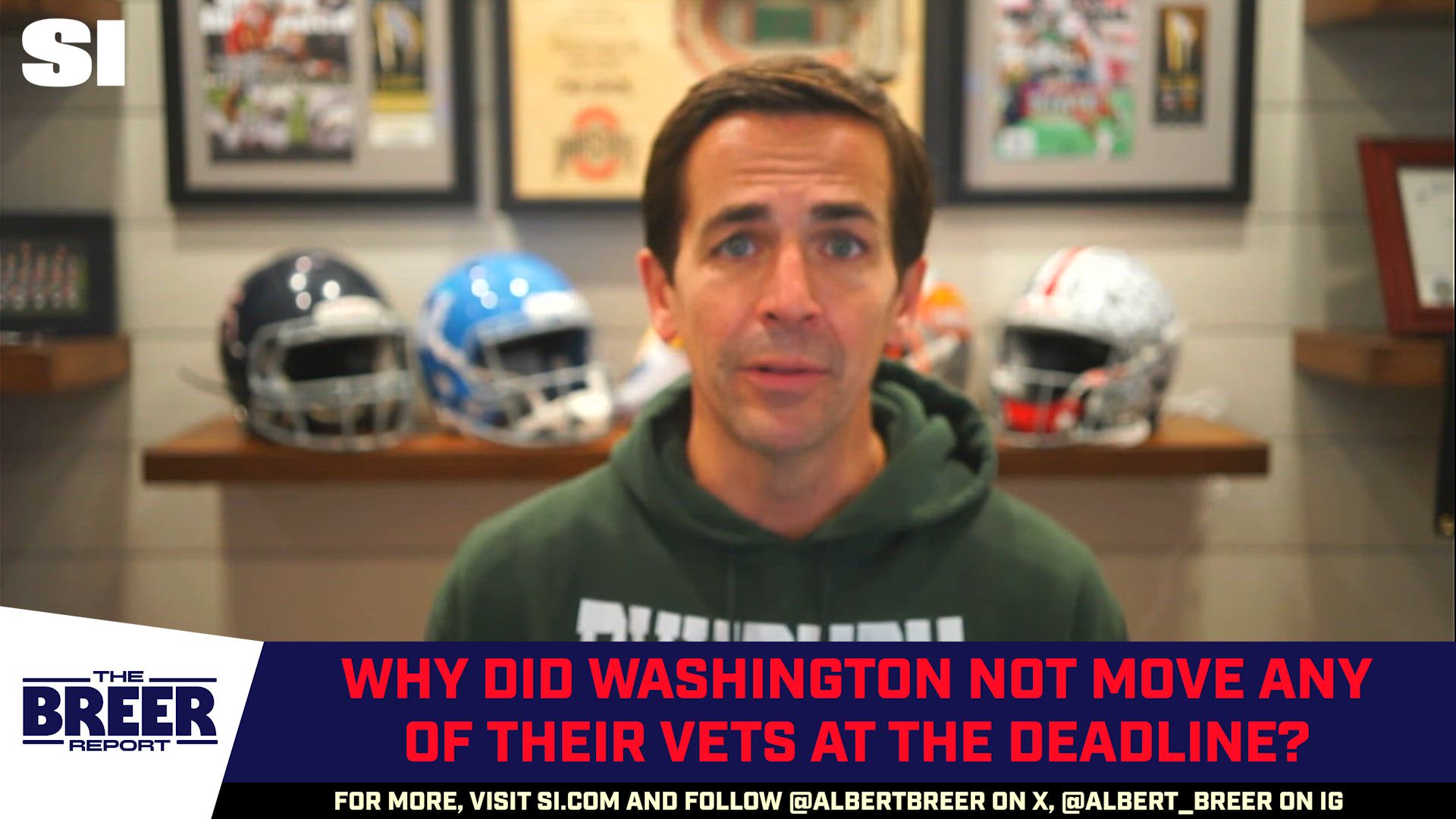 Albert Breer Discusses if Commanders Should Have Traded VETERAN Players at the Trade Deadline