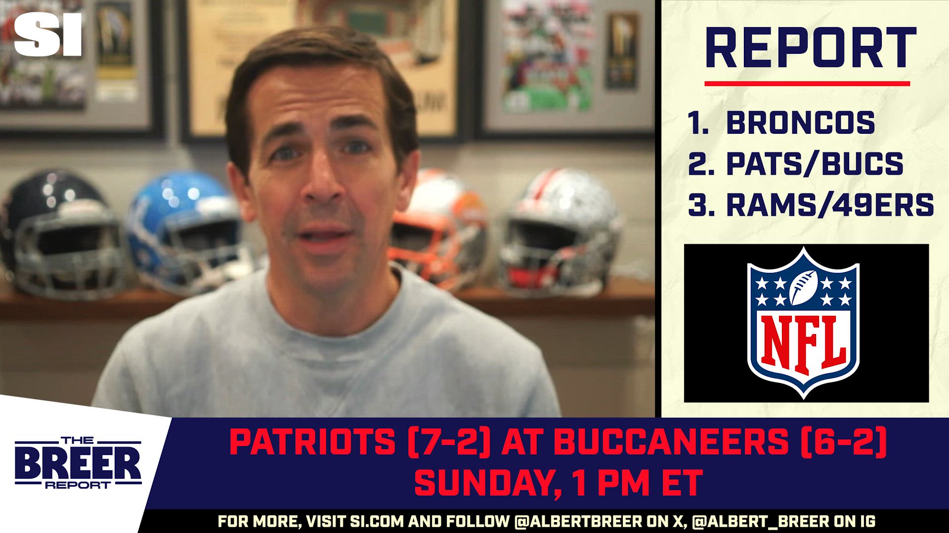 Albert Breer on Broncos Escape over Raiders, Pats-Bucs, Rams-49ers Week 10 Showdowns