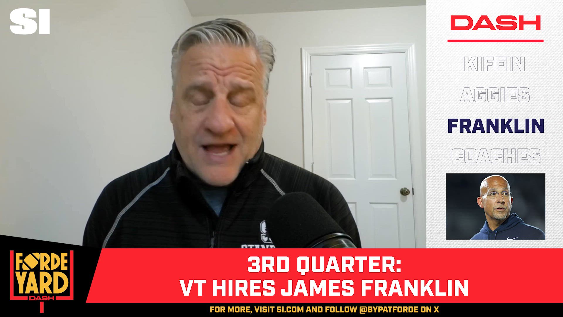 Is Kiffin LEAVING Ole Miss?, Aggies Make HISTORY, Va Tech HIRES Franklin | Forde-Yard Dash