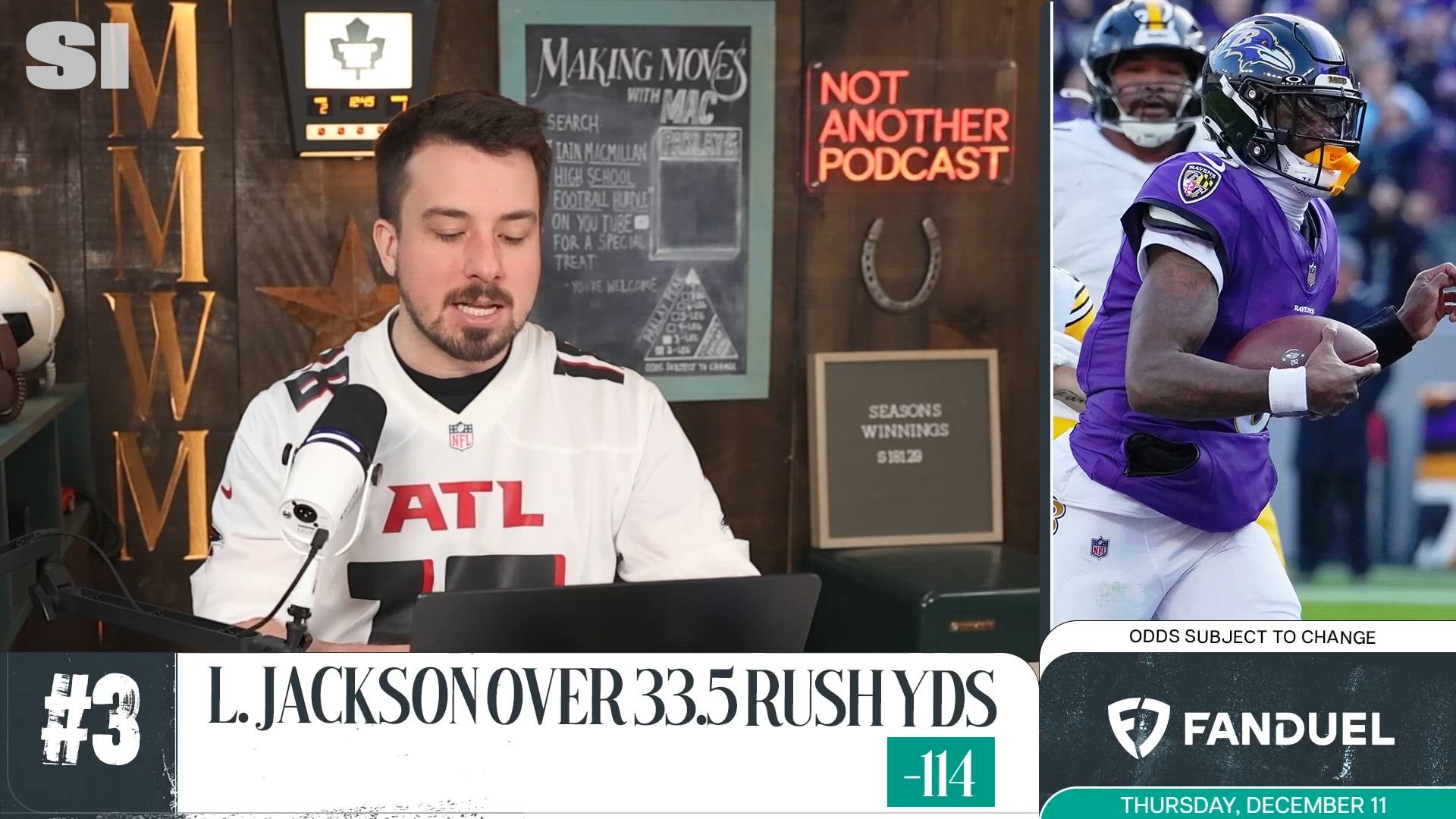 Top 5 NFL Player Props