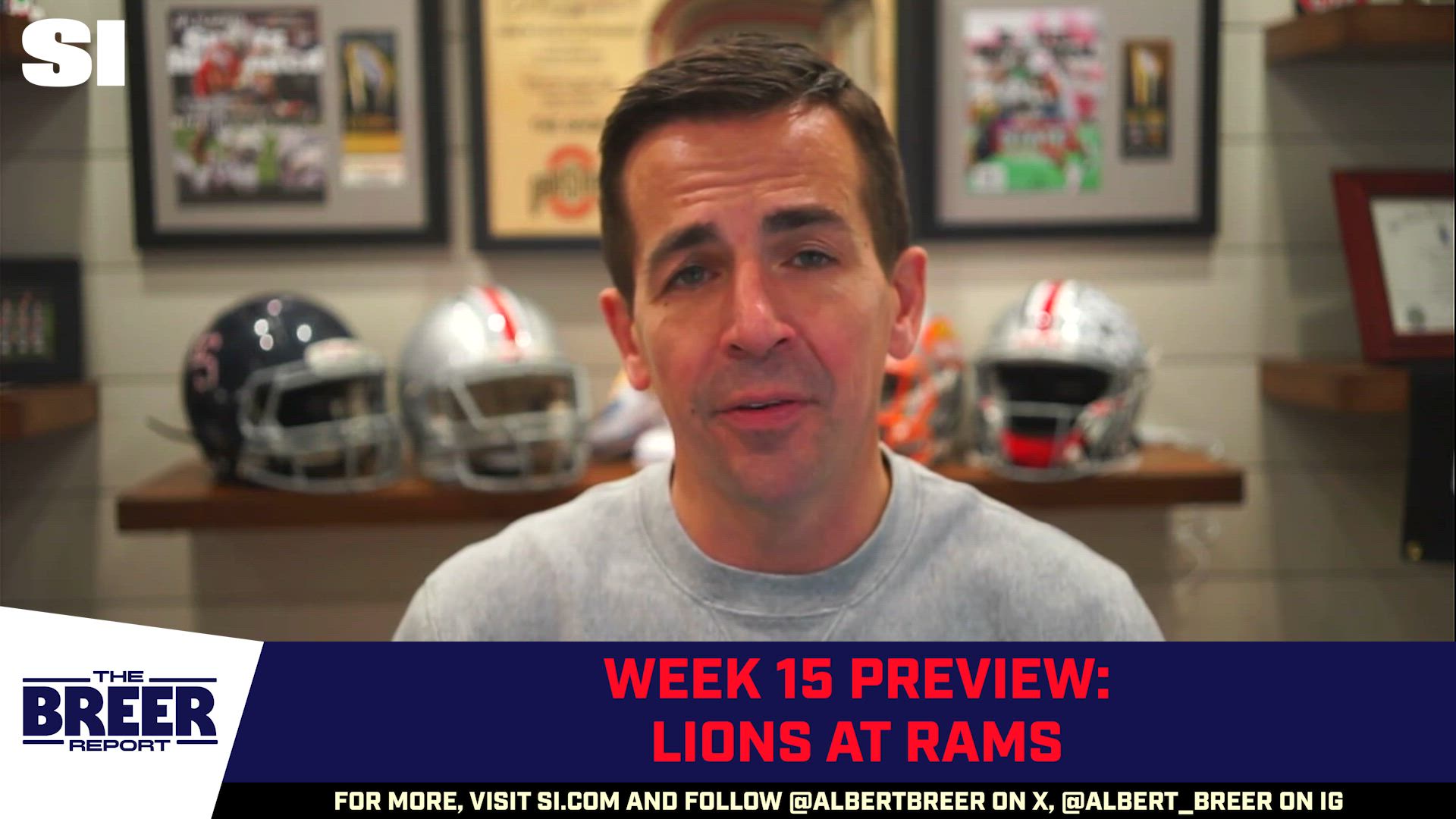 Albert Breer Previews Rams vs. Lions in L.A. on Sunday