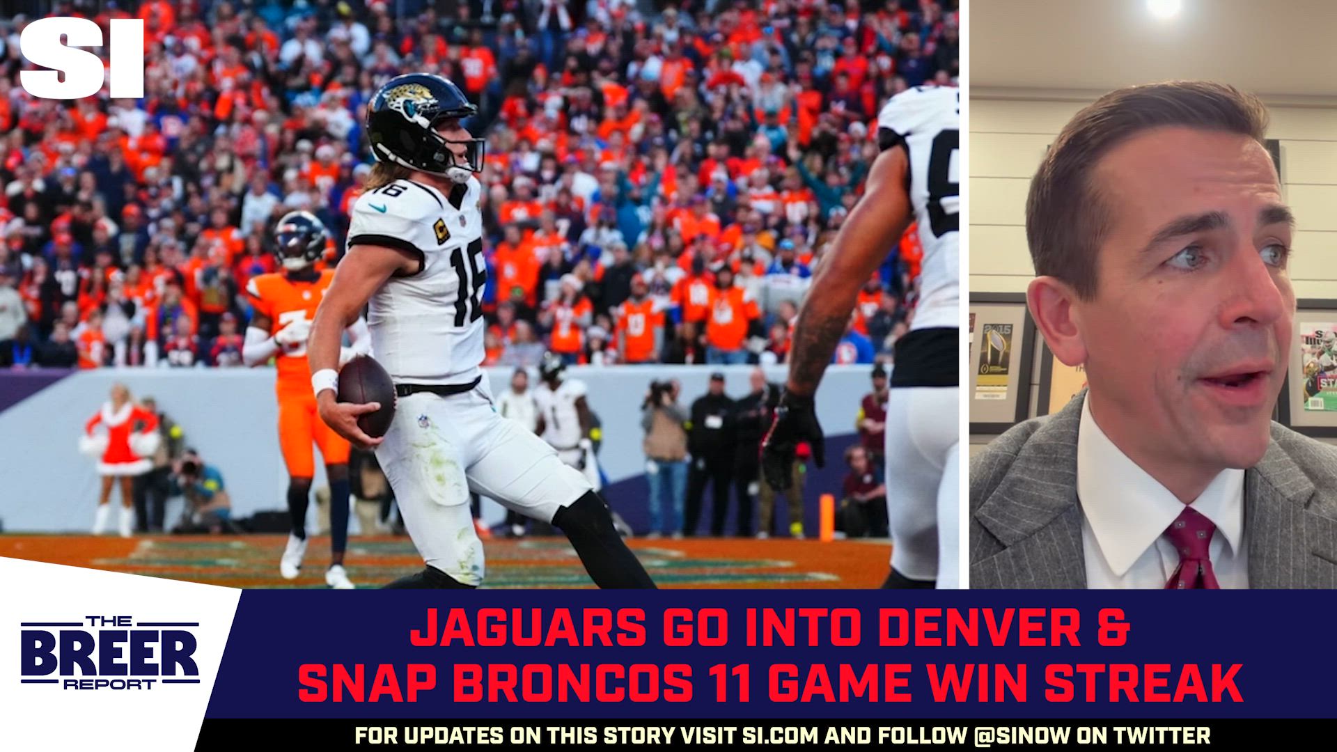 Jaguars Go Into Denver and Snap Broncos' 11-Game Win Streak