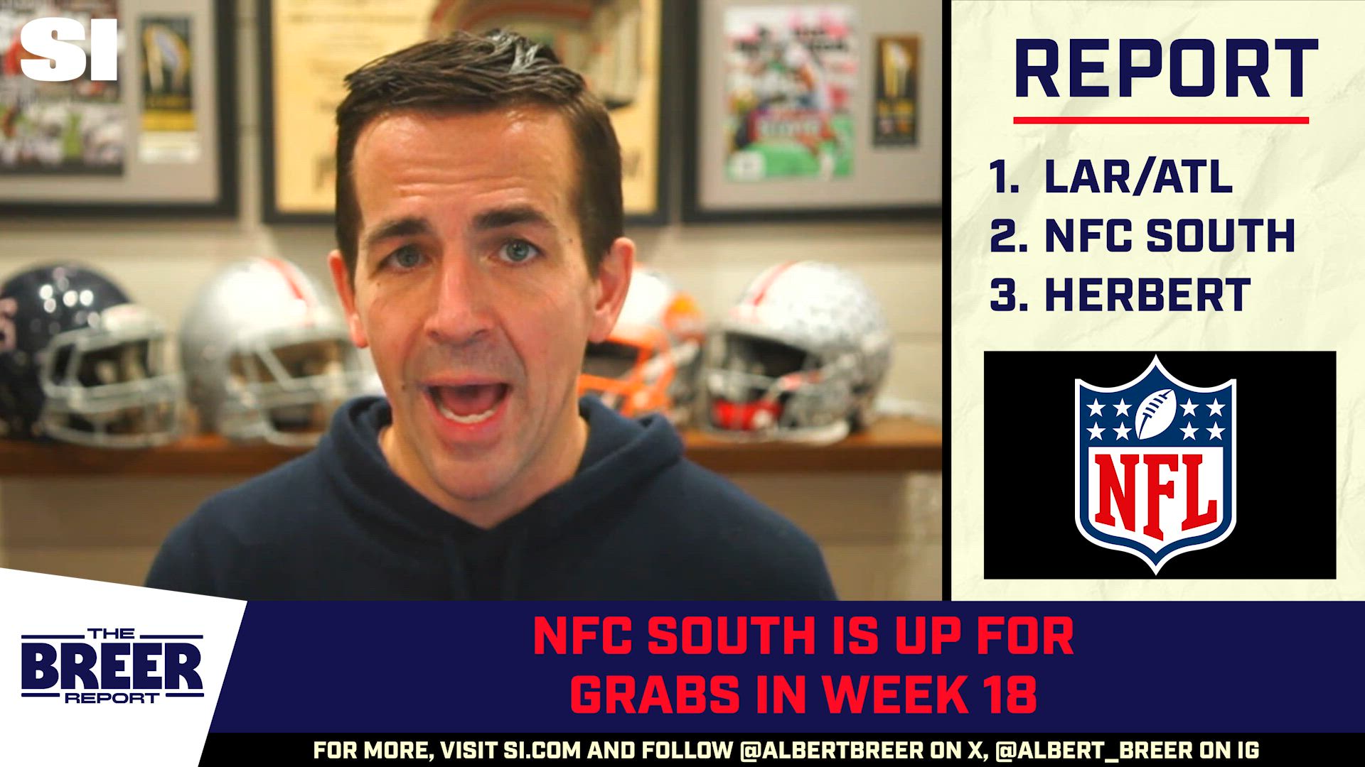 Albert Breer on Rams Loss To Falcons, NFC South Race, Herbert Out