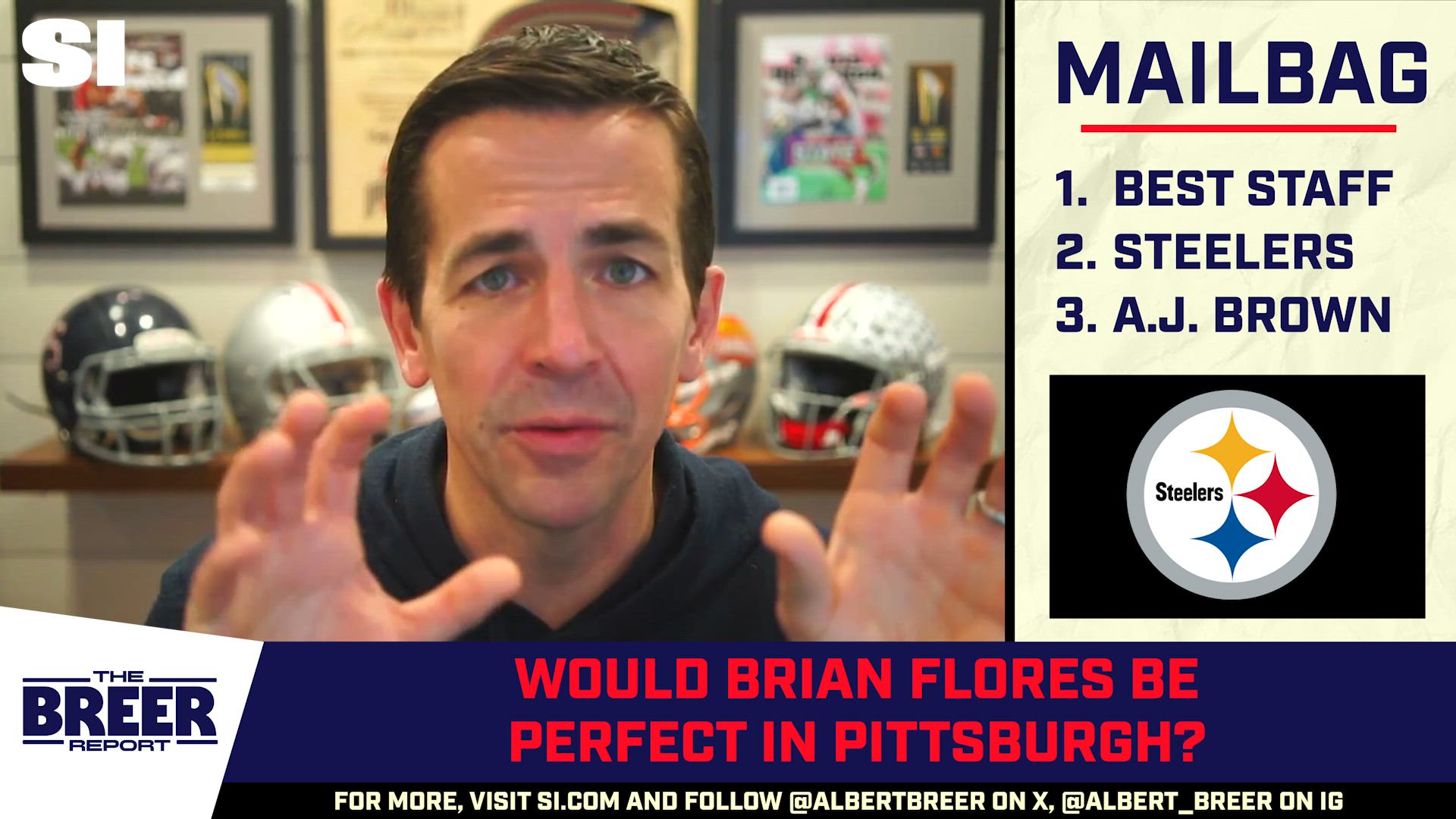 Albert Breer on Perfect Fit in Pittsburgh, A.J. Brown Trade Value, New Staffs