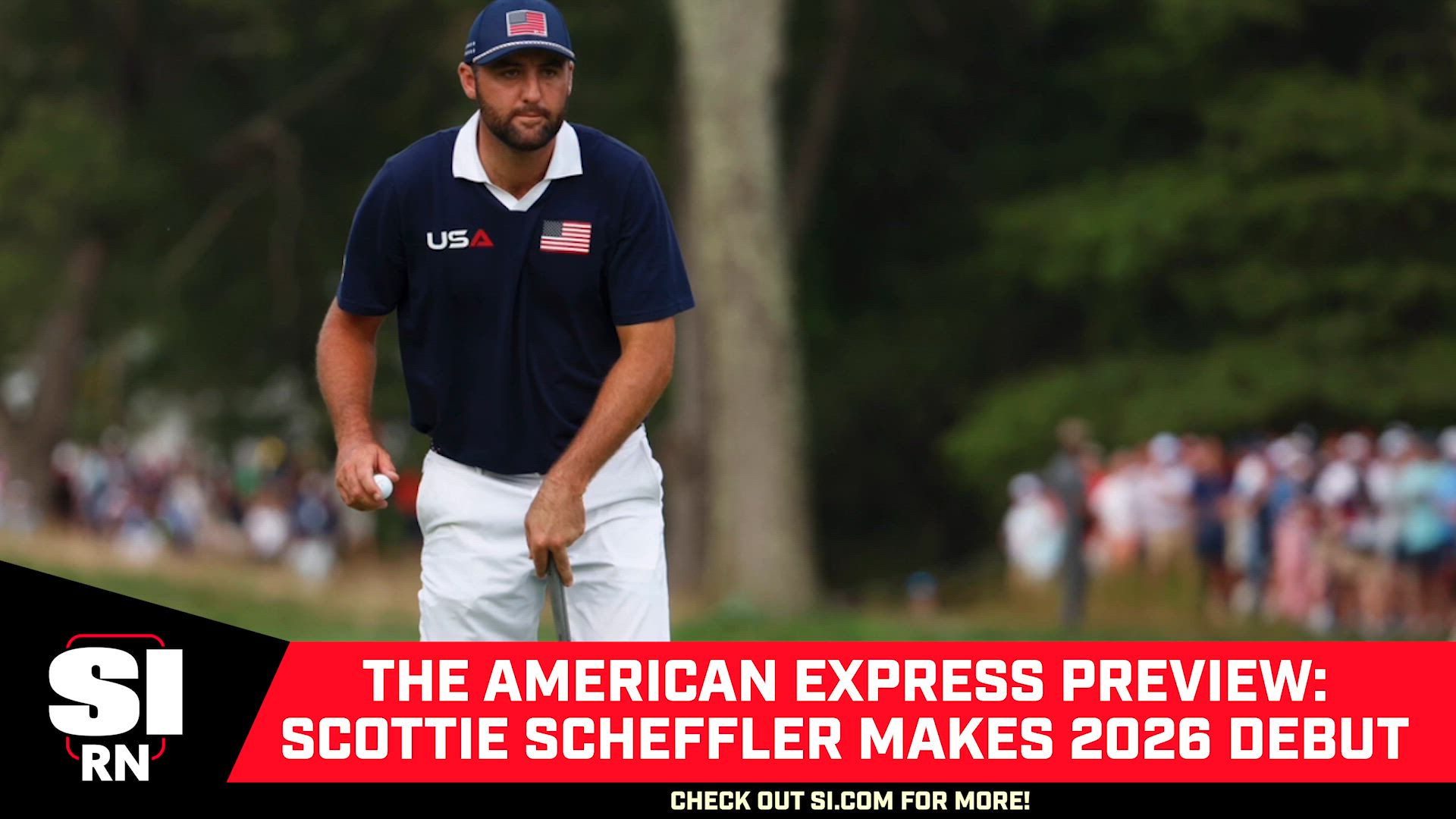 Scottie Scheffler Makes His 2026 Debut at The American Express