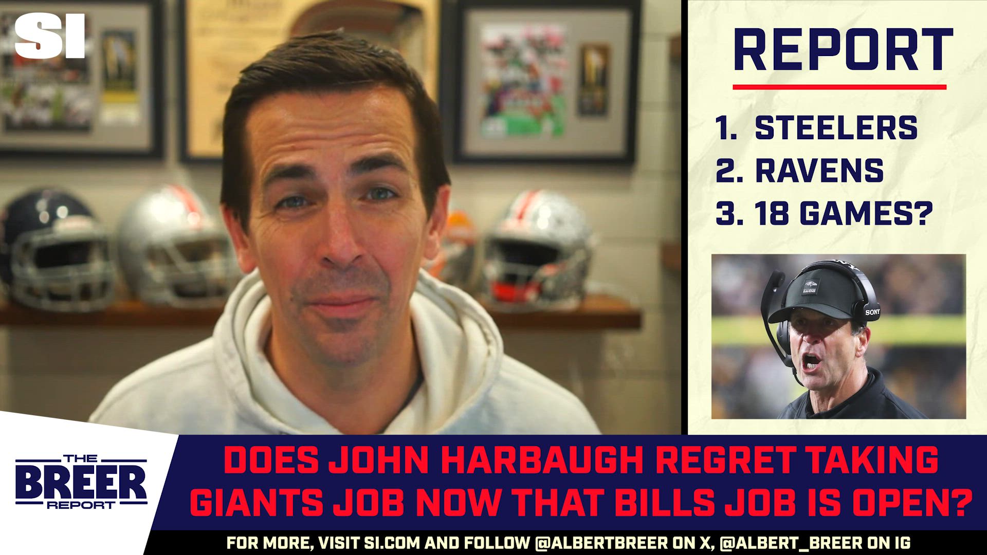 Albert Breer on Best Fits for Steelers and Ravens, 18 Game Schedule Update