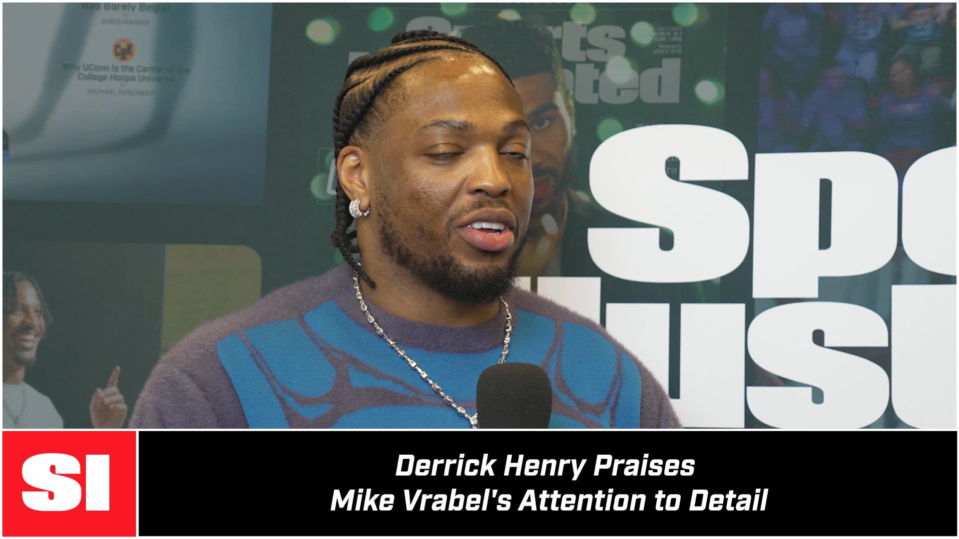 Derrick Henry Praises Mike Vrabel's Attention to Detail