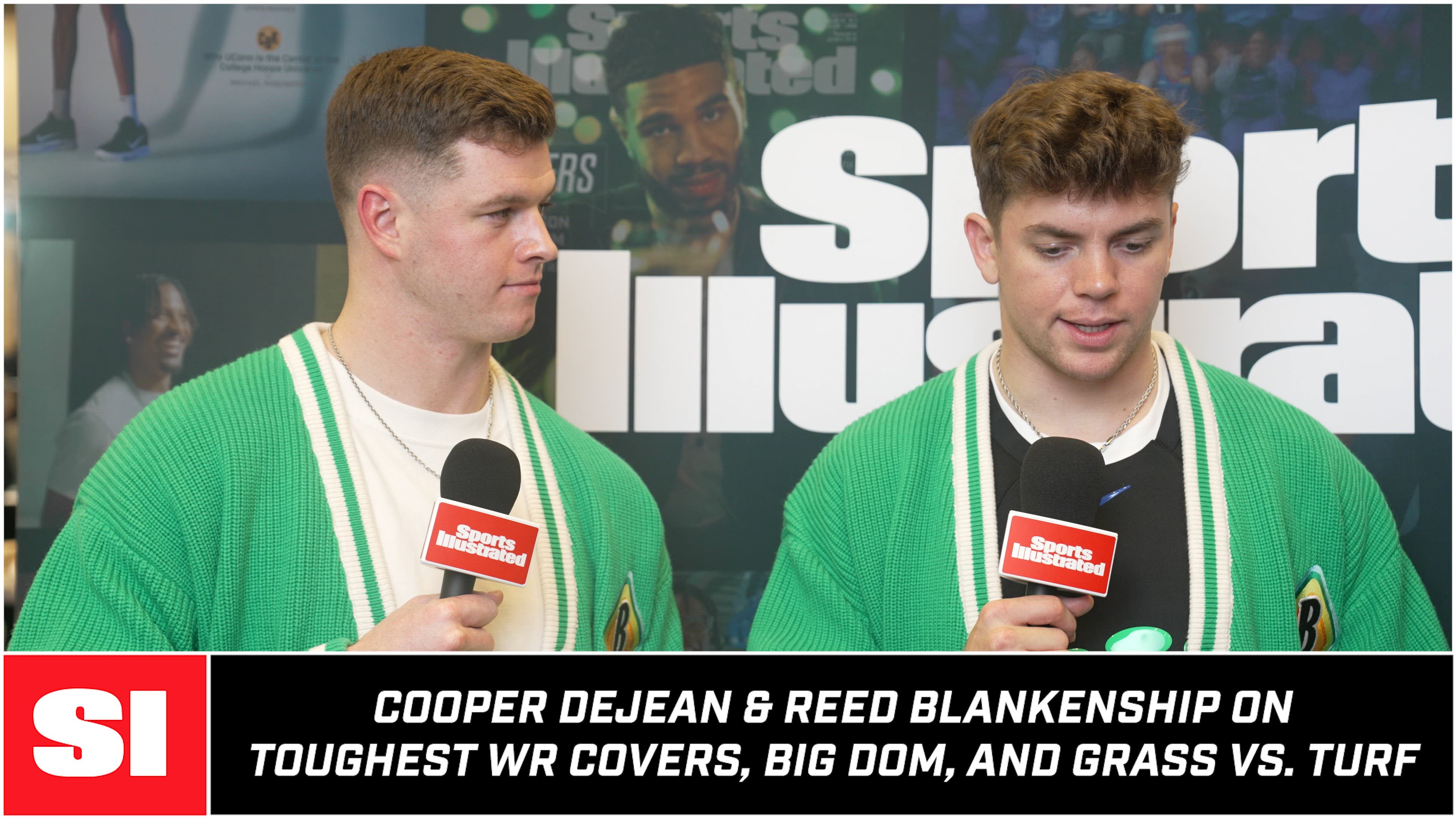 Cooper DeJean & Reed Blankenship: Cold Doesn't Bother Them 