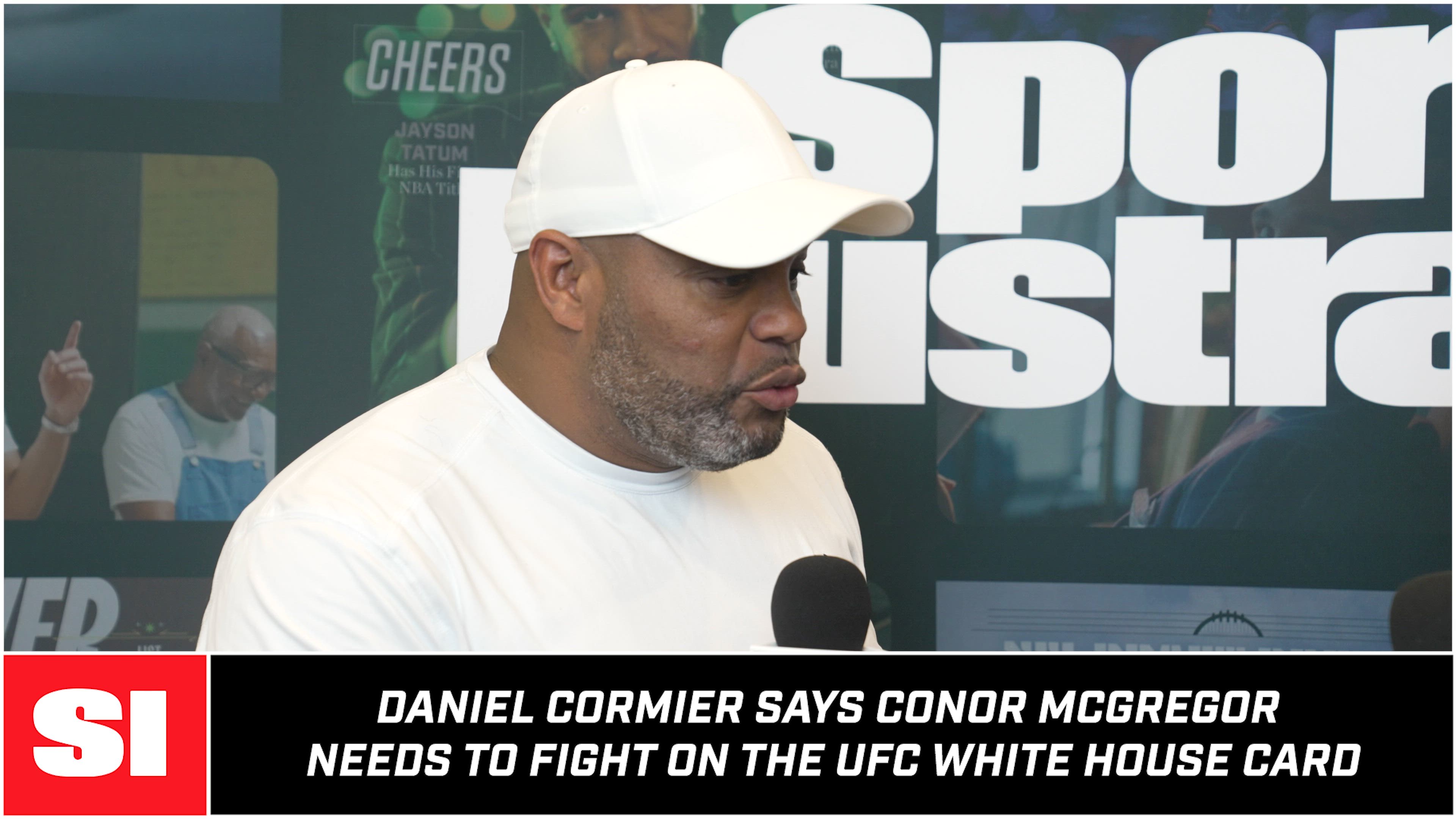 Daniel Cormier Says Conor McGregor Needs to Fight on the UFC White House Card