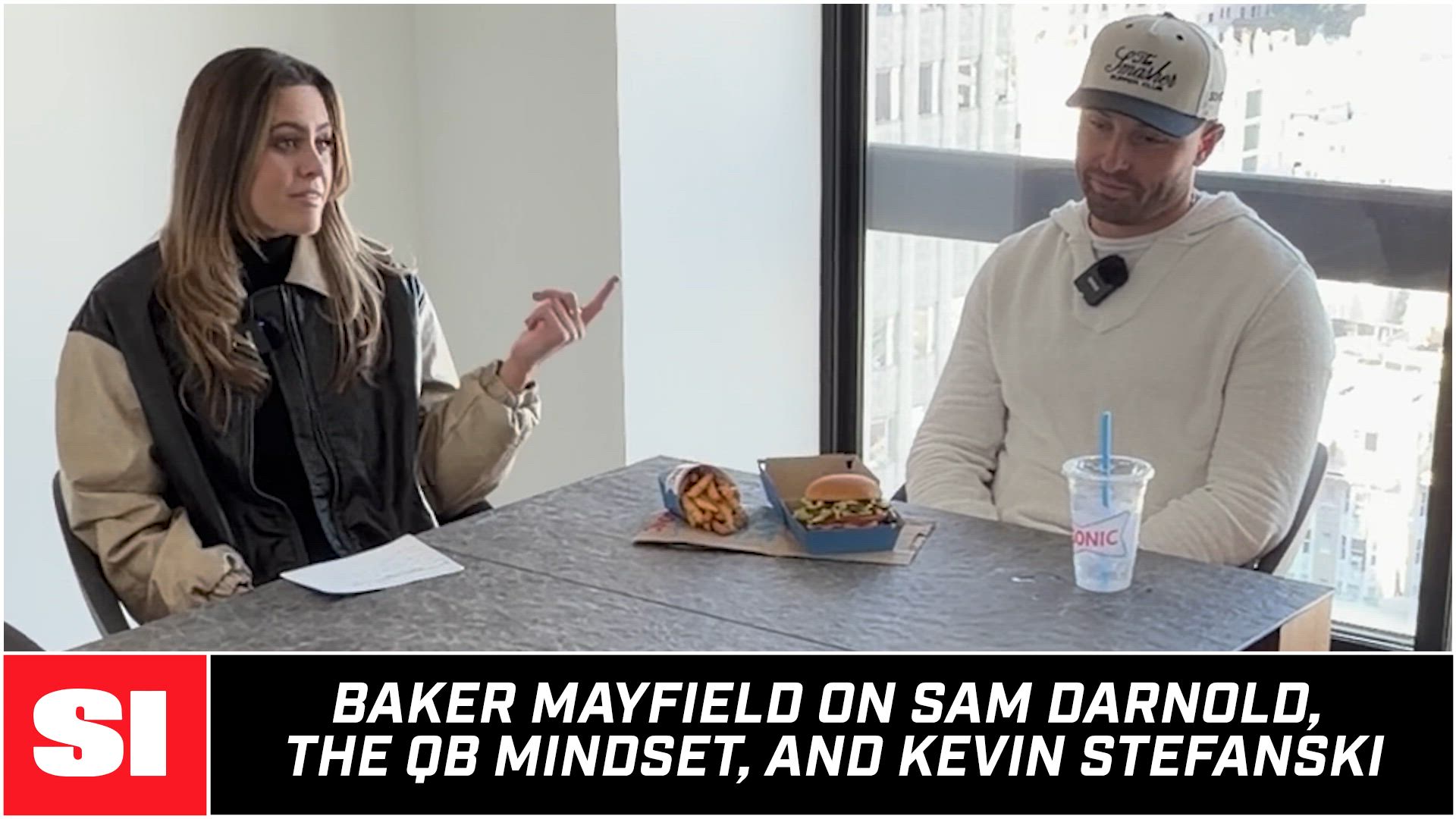 Baker Mayfield on Sam Darnold, Kevin Stefanski, and QB Mentality 