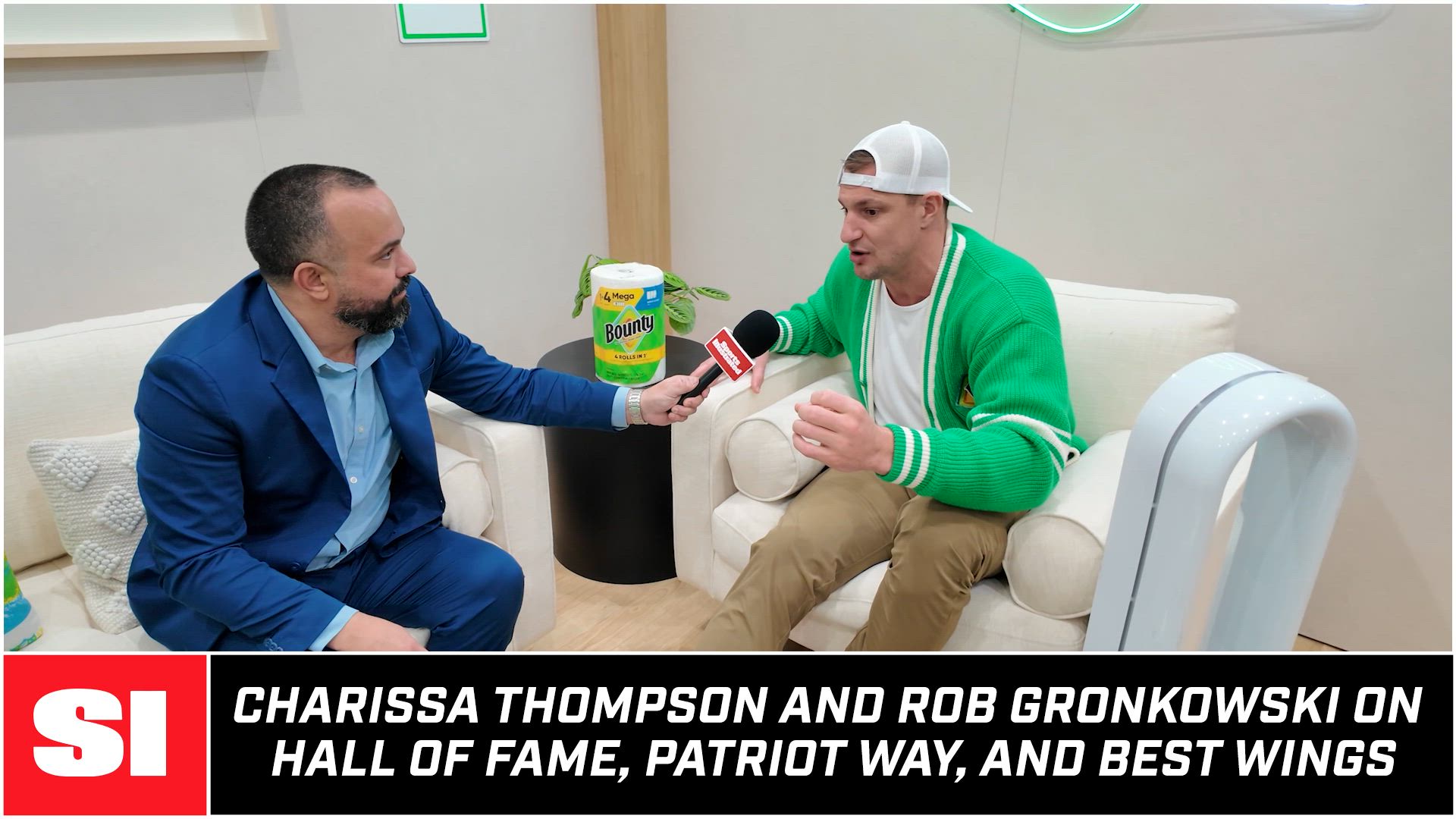 Charissa Thompson and Rob Gronkowski on Hall of Fame, Patriot Way, and Best Wings In Buffalo