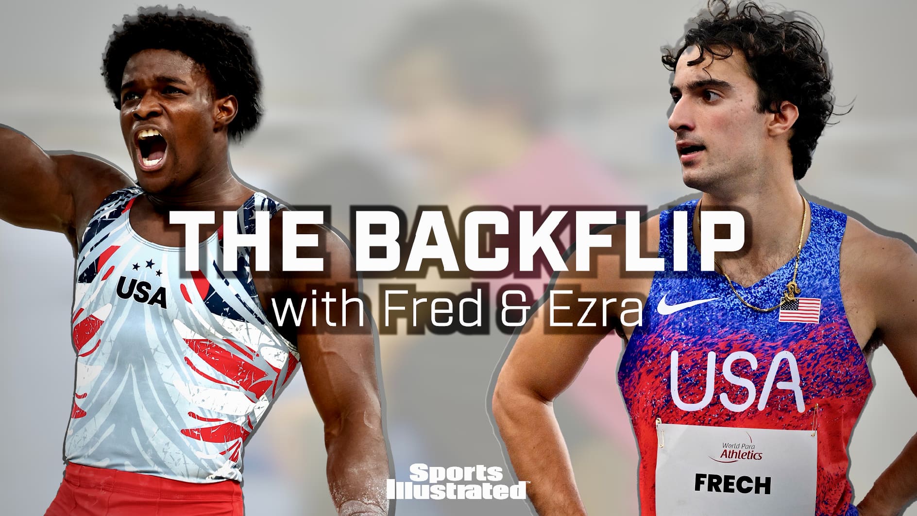 Olympic Gymnast Frederick Richard Teaches Paralympian Ezra Frech a One Leg Backflip!