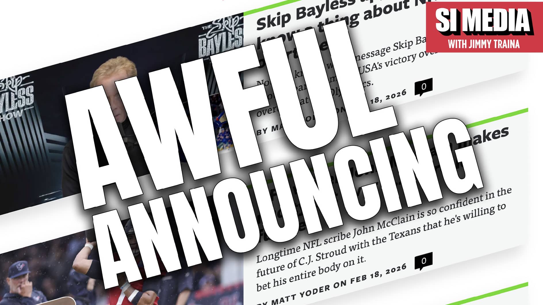 How Awful Announcing Took Over Sport Media Coverage