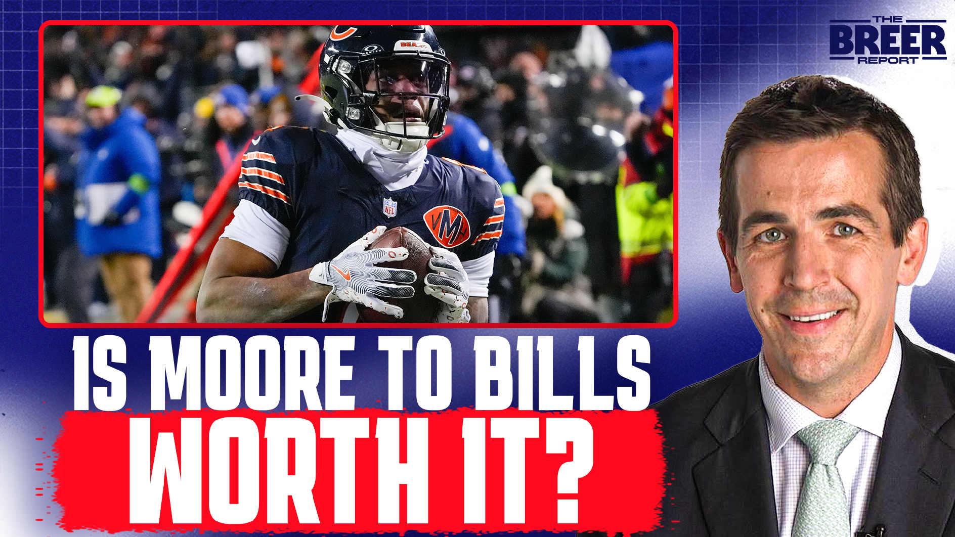 Albert Breer on DJ Moore to Bills, Vikings Plan at QB, Chargers Free Agency
