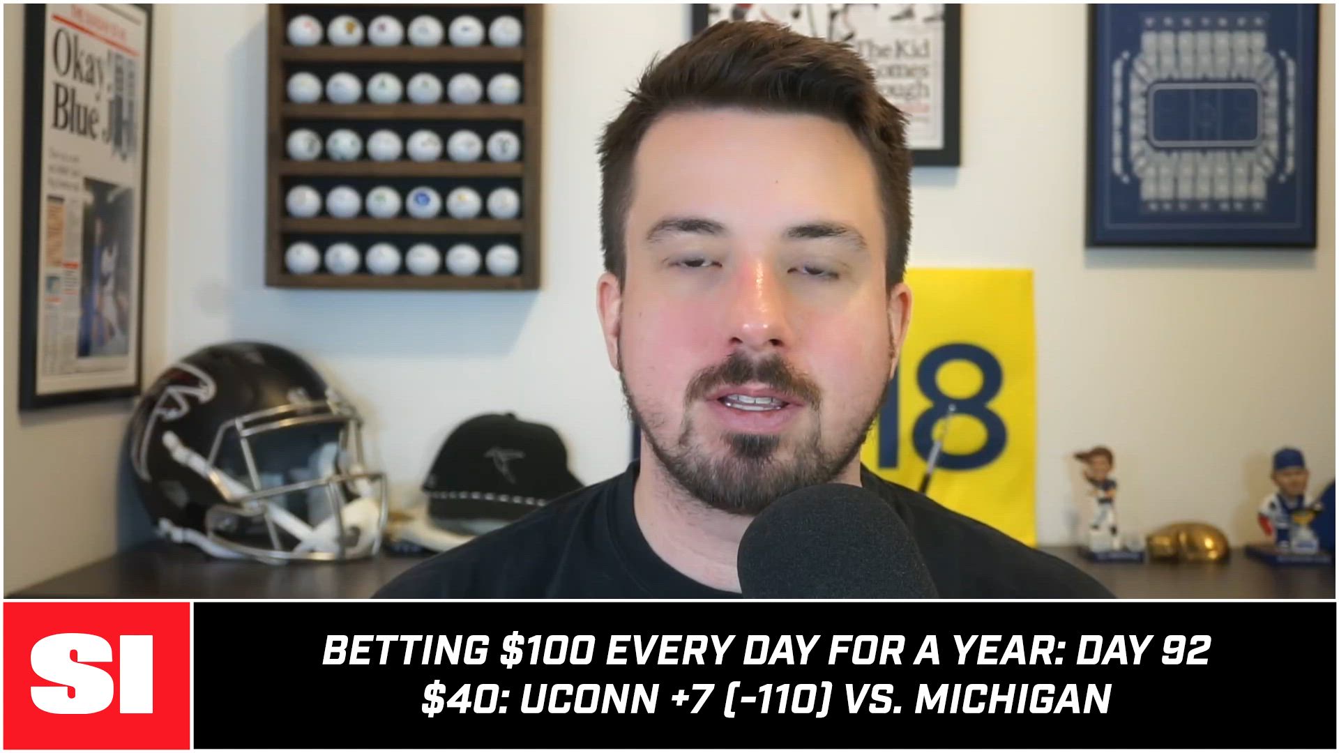 Betting $100 Every Day for a Year: Day 92 (Picks for CBB + MLB)
