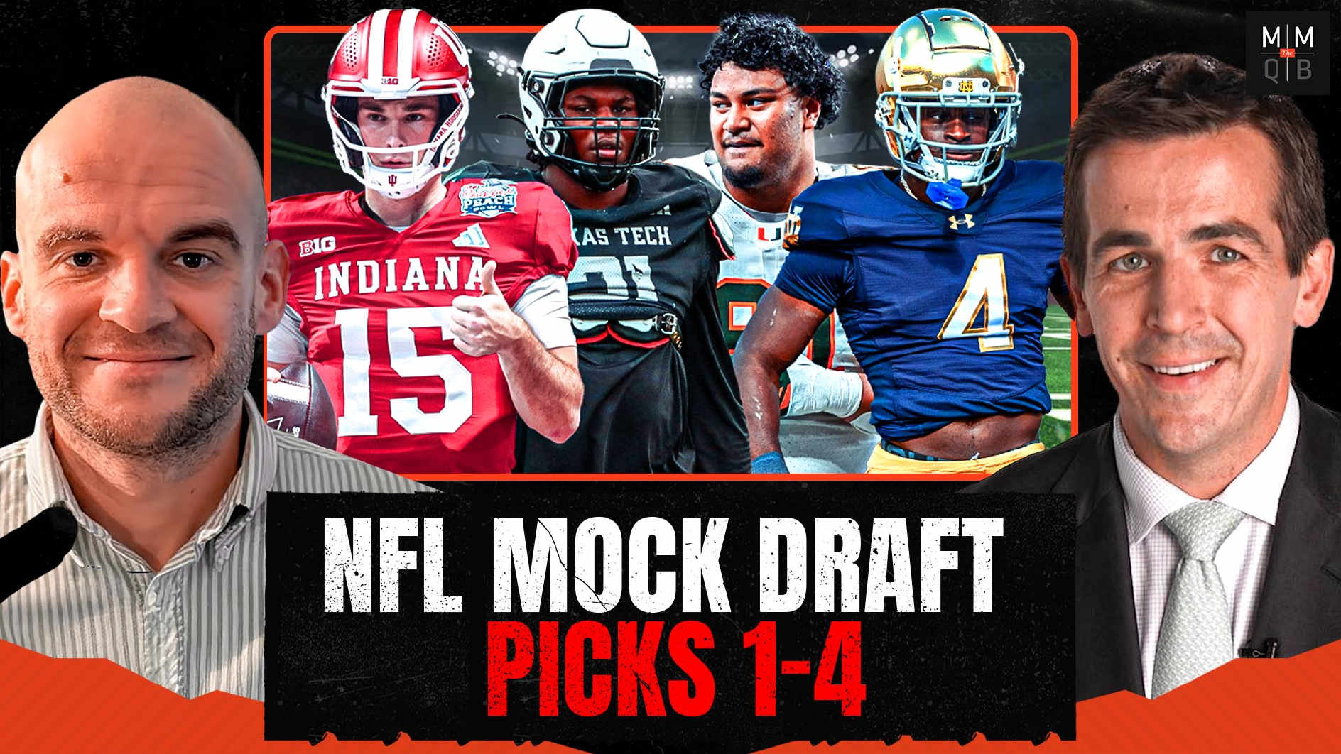 Our NFL Mock Draft Deep Dive Picks 1-4