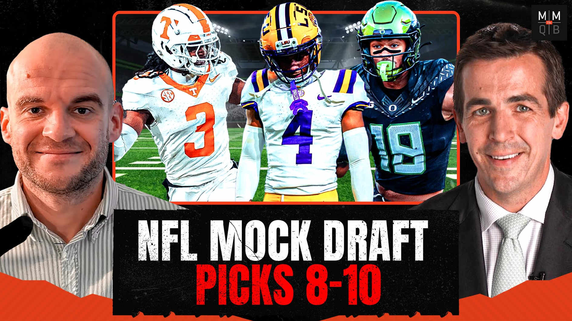 Our NFL Mock Draft Deep Dive Picks 8-10
