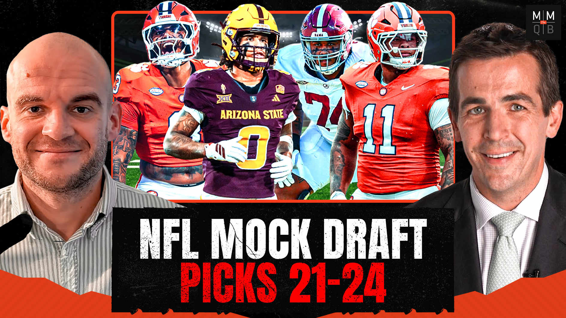 Our NFL Mock Draft Deep Dive Picks 21-24