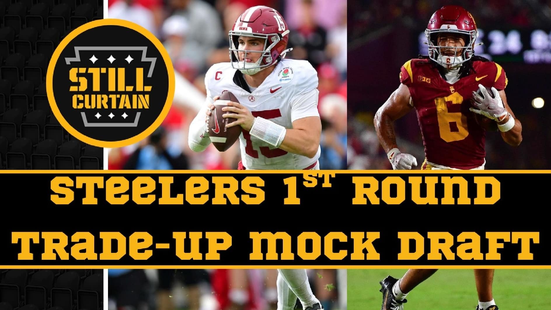 LIVE Steelers mock draft trade-up and trade-down scenarios: Stay put or swing big?
